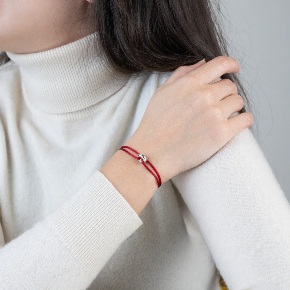 Mini Silver Soho Cord Bracelet - Image 50