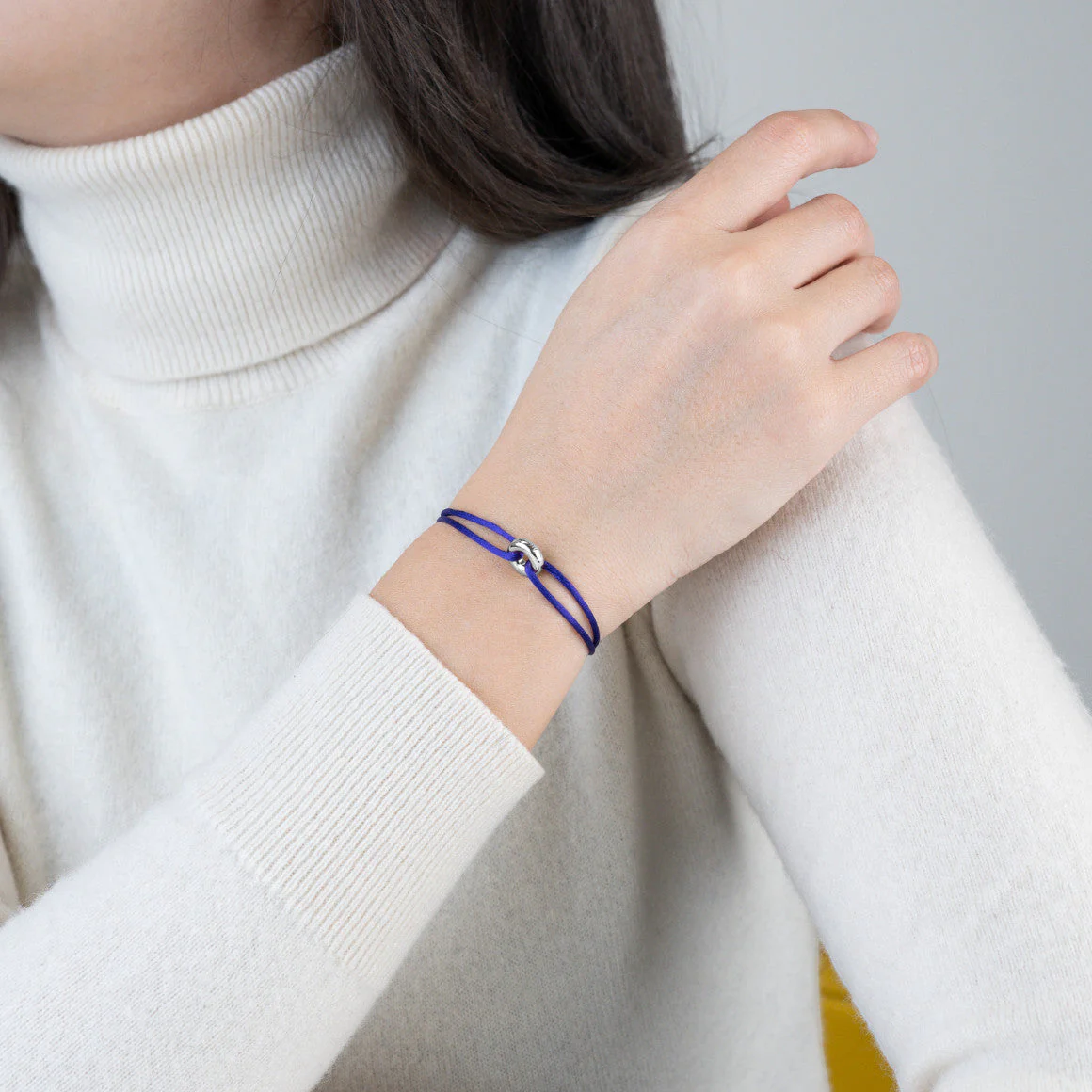 Mini Silver Soho Cord Bracelet - Image 51