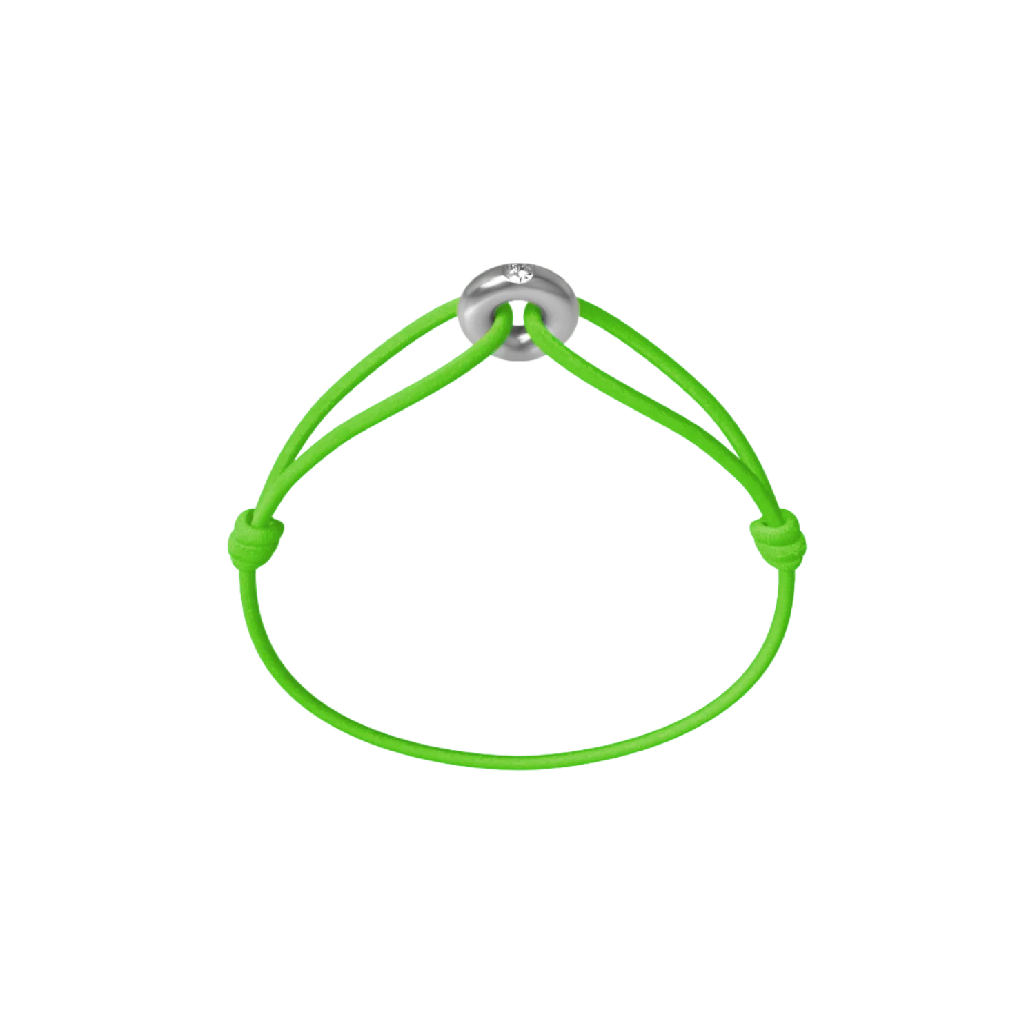 Mini Silver Soho Diamond Cord Bracelet - Image 16