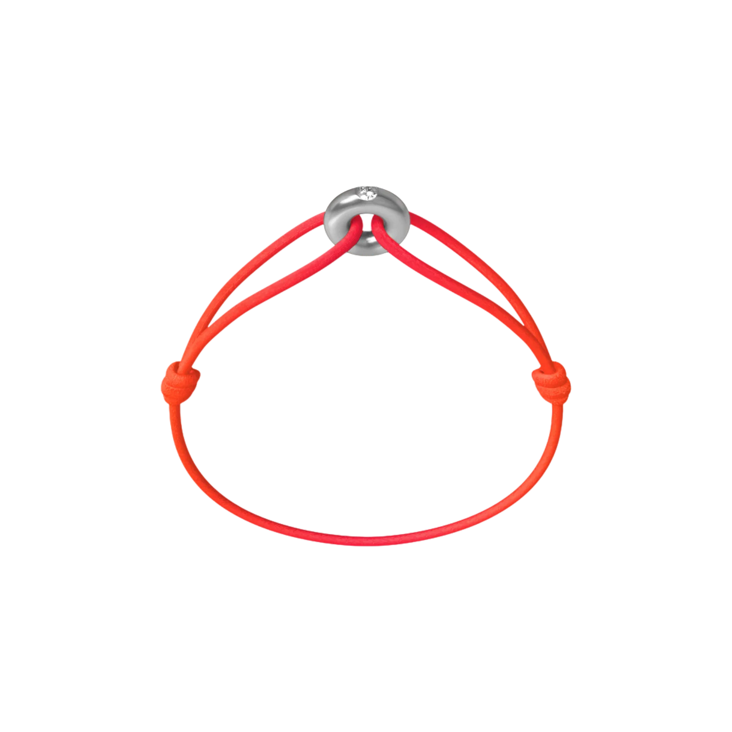 Mini Silver Soho Diamond Cord Bracelet - Image 21