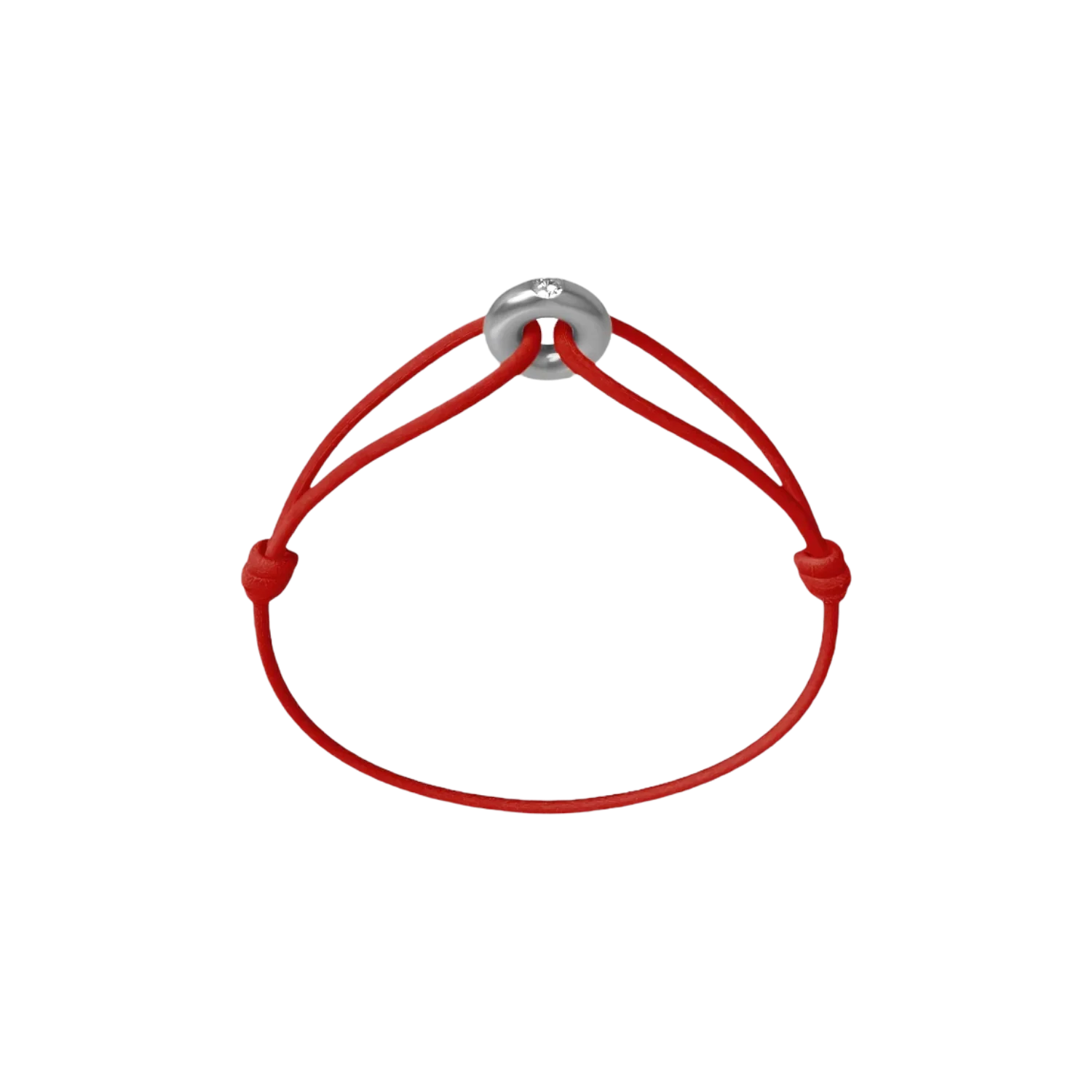 Mini Silver Soho Diamond Cord Bracelet - Image 22