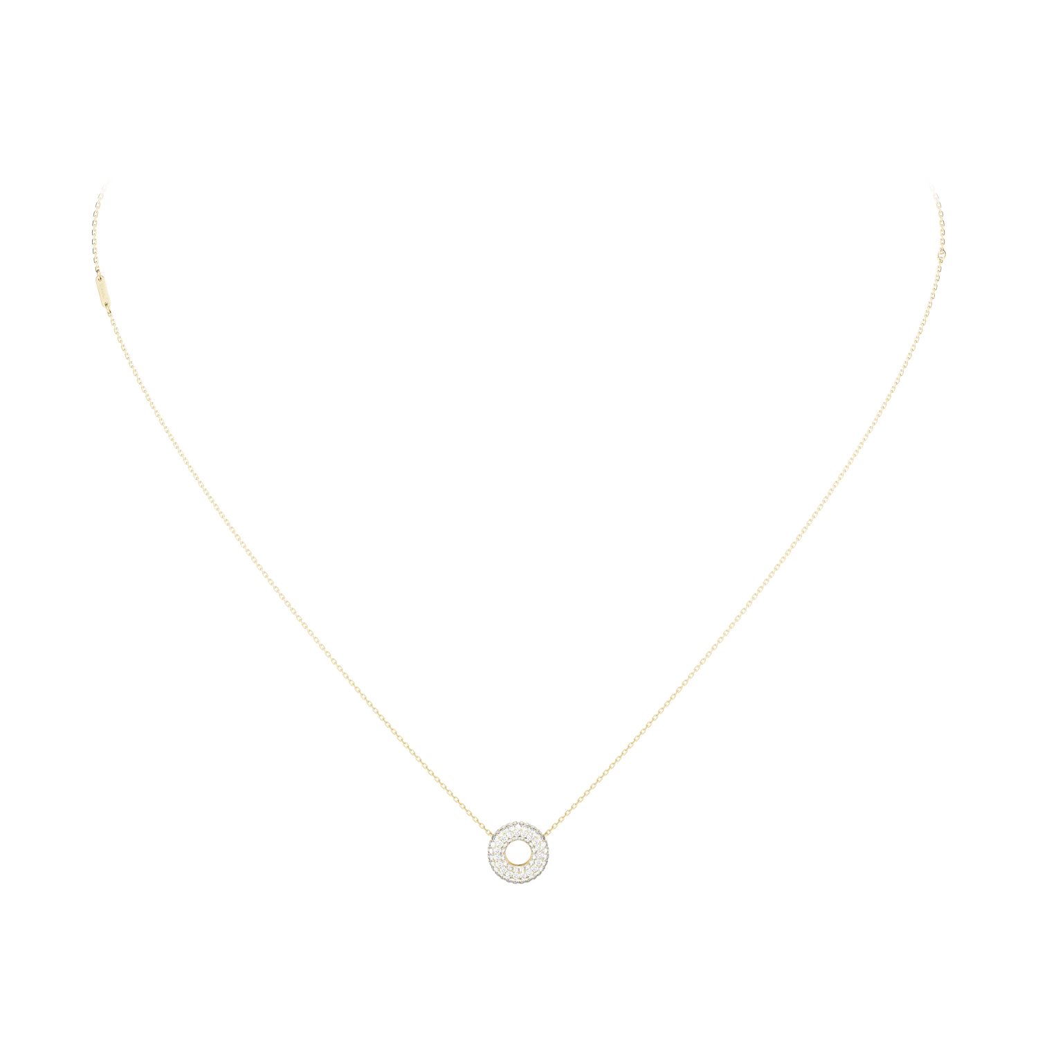 Mini Soho Pavé Necklace - Image 3