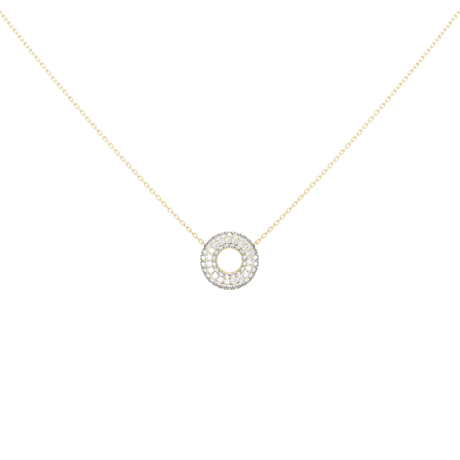 Mini Soho Pavé Necklace - Image 4