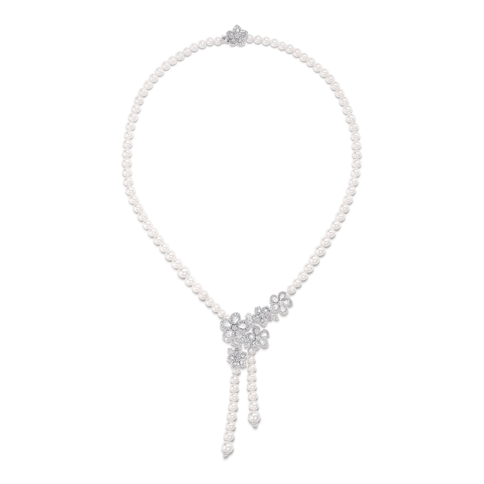 Miss Daisy Pearl Drop Necklace