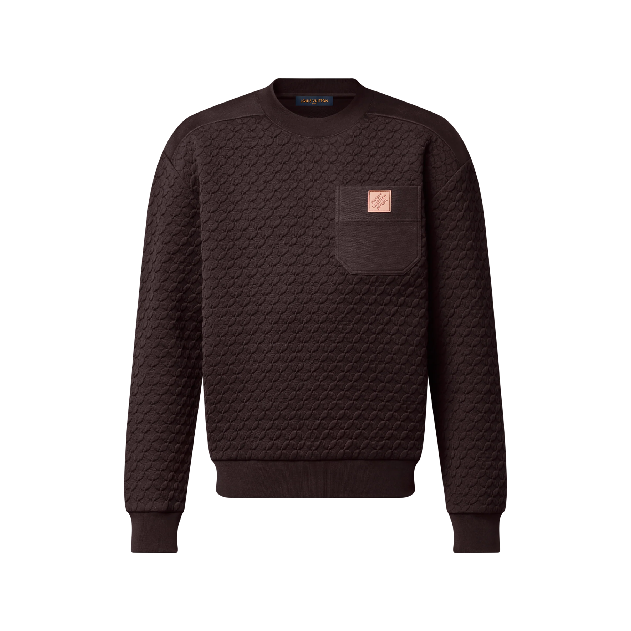 Monogram Quilted Sweatshirt