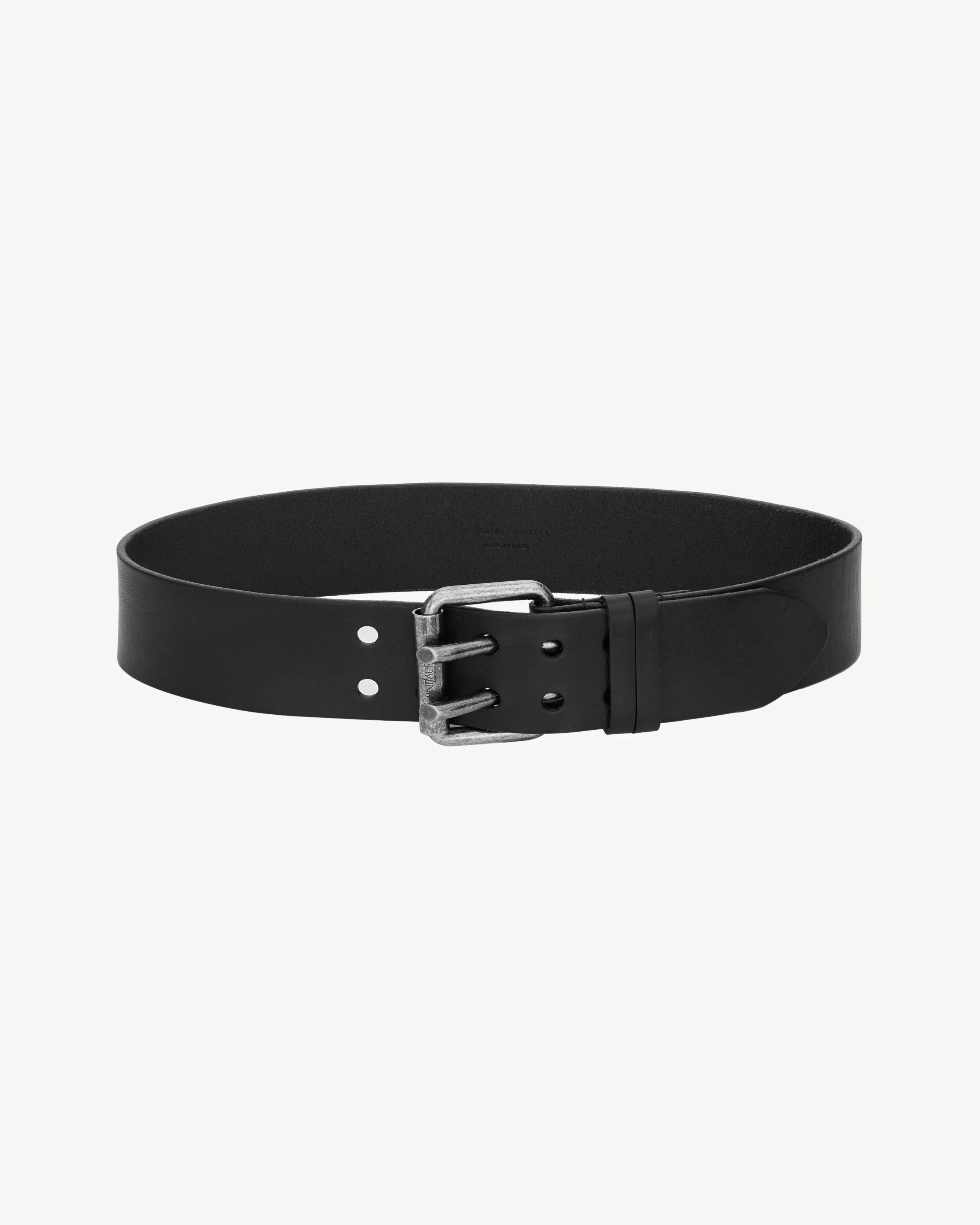 Motorcycle Belt In Leather - Image 3