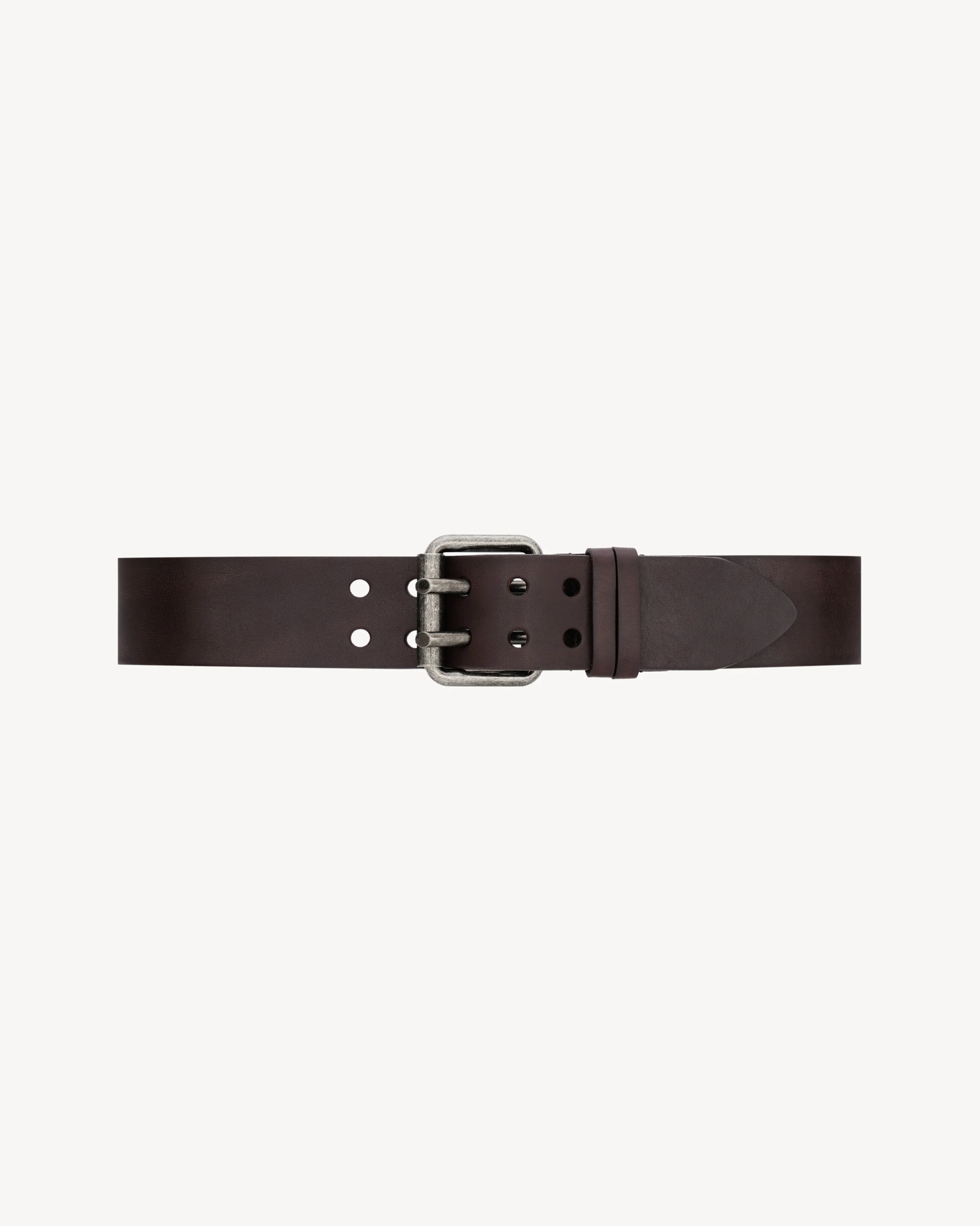 Motorcycle Belt In Leather - Image 4