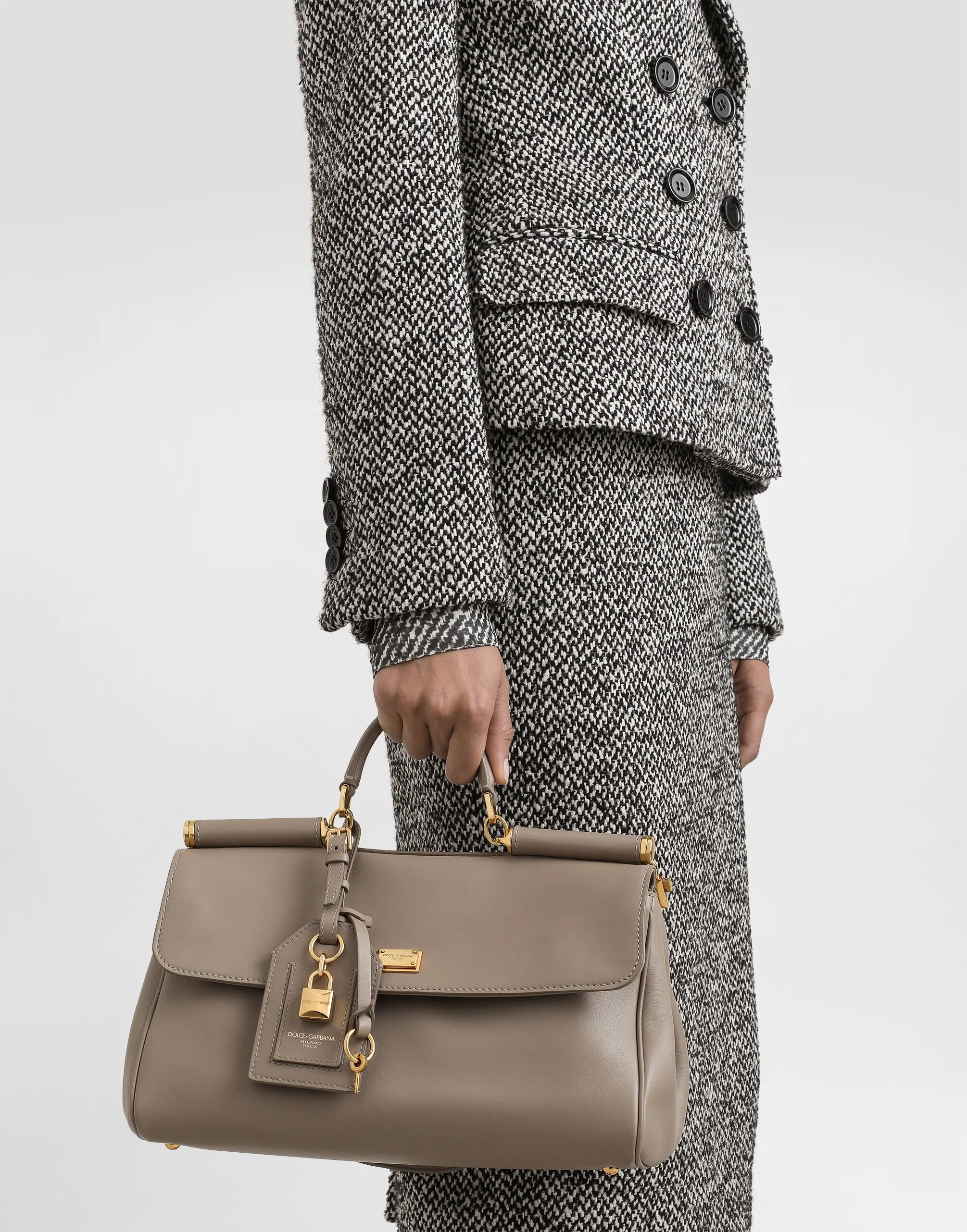 My Sicily Handbag In Plongé Calfskin - Image 5