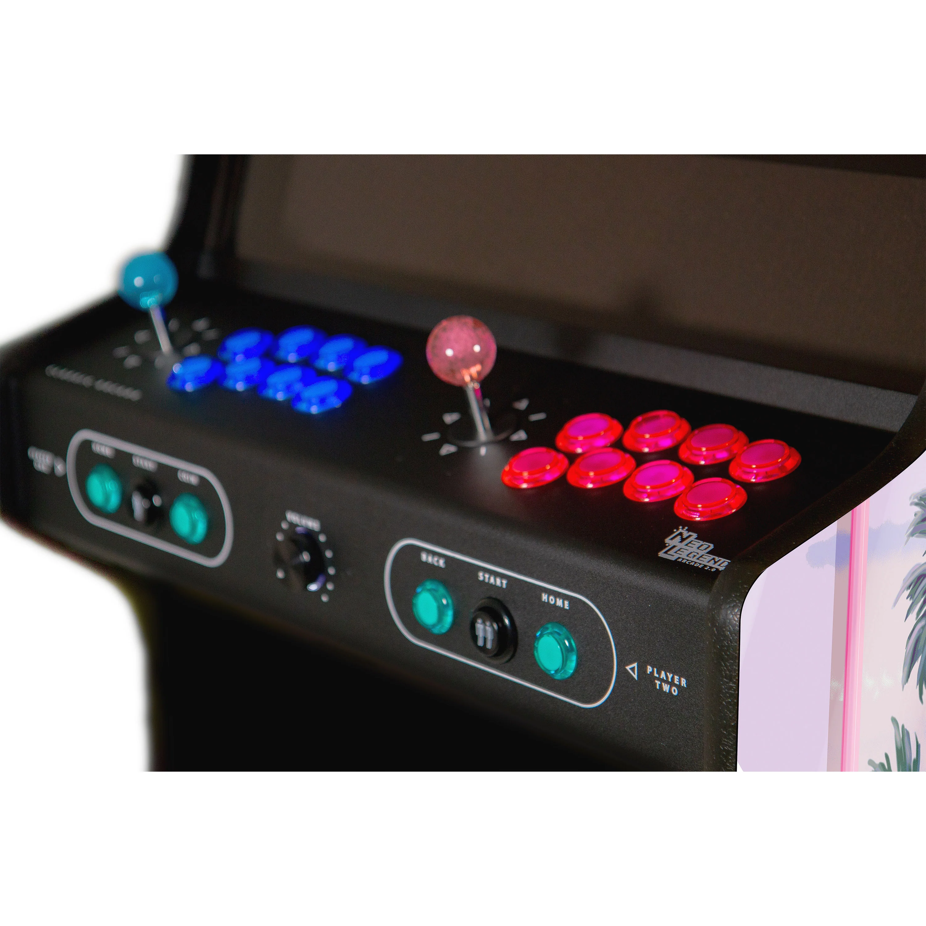 Neo Legend Classic Arcade Family - Miami Palm artwork by Yoko Honda - Image 5