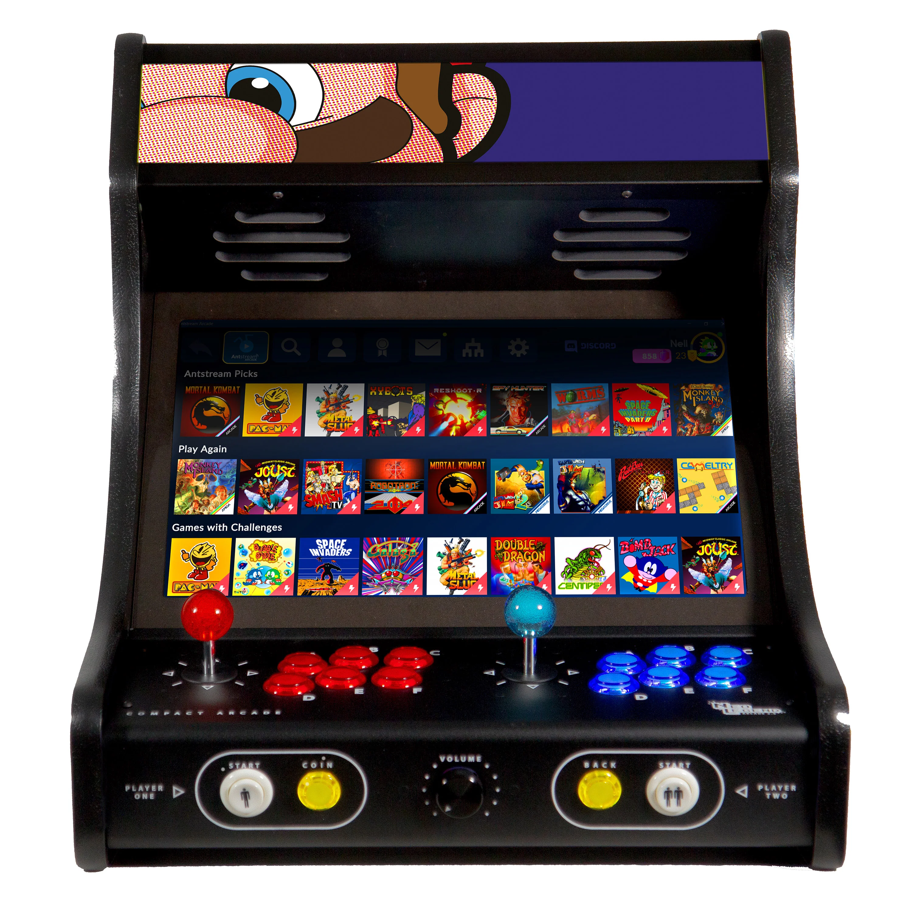 Neo Legend Compact Arcade - Cola Kong Artwork by Greg Léon Guillemin - Image 3