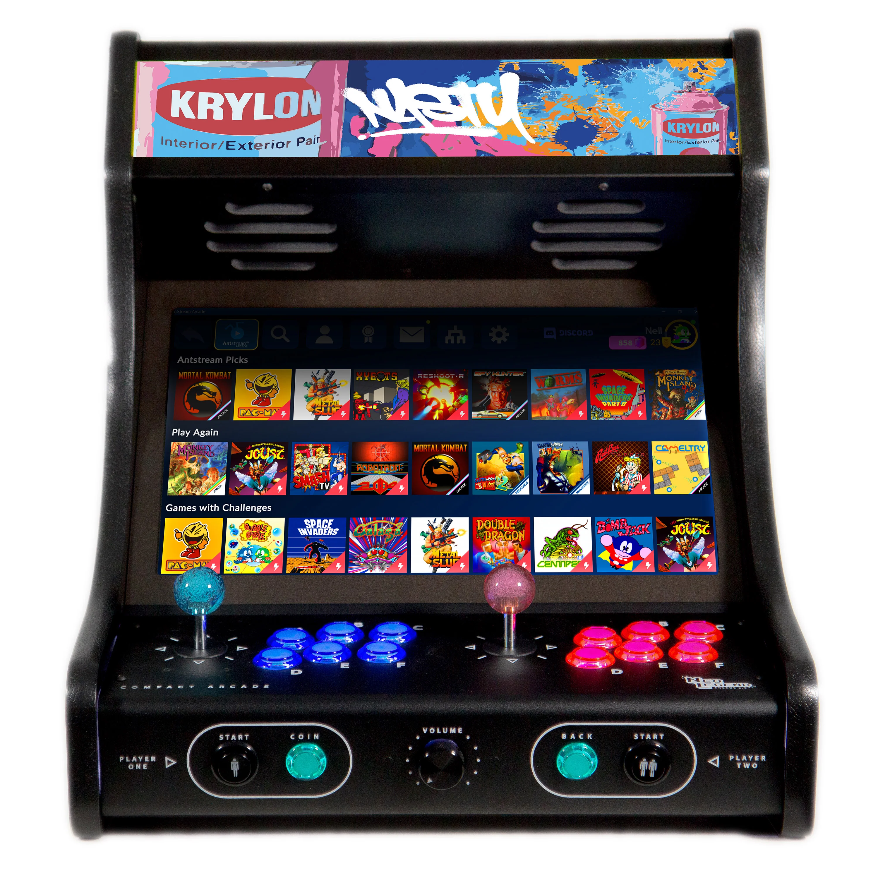 Neo Legend Compact Arcade - Spray Fighter artwork by Nasty - Image 3