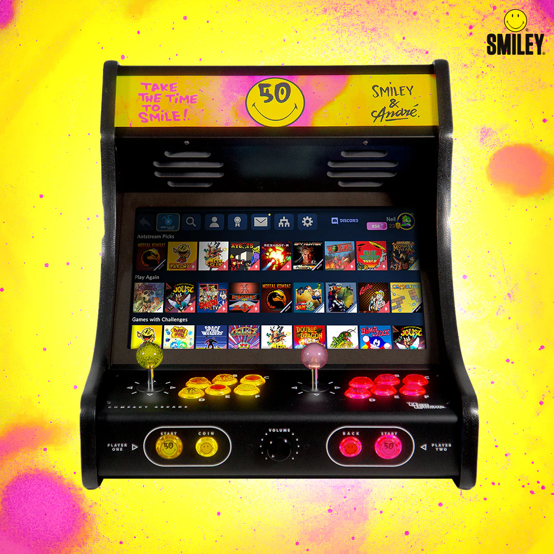 Neo Legend X Smiley X André - Compact Arcade Limited edition 50th anniversary - Image 3