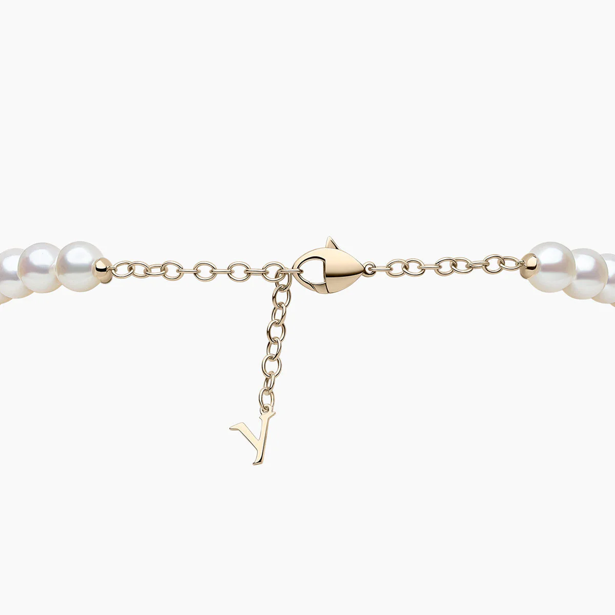 O by Yoko 18K Gold Freshwater Pearl and Diamond Strand Necklace - Image 2