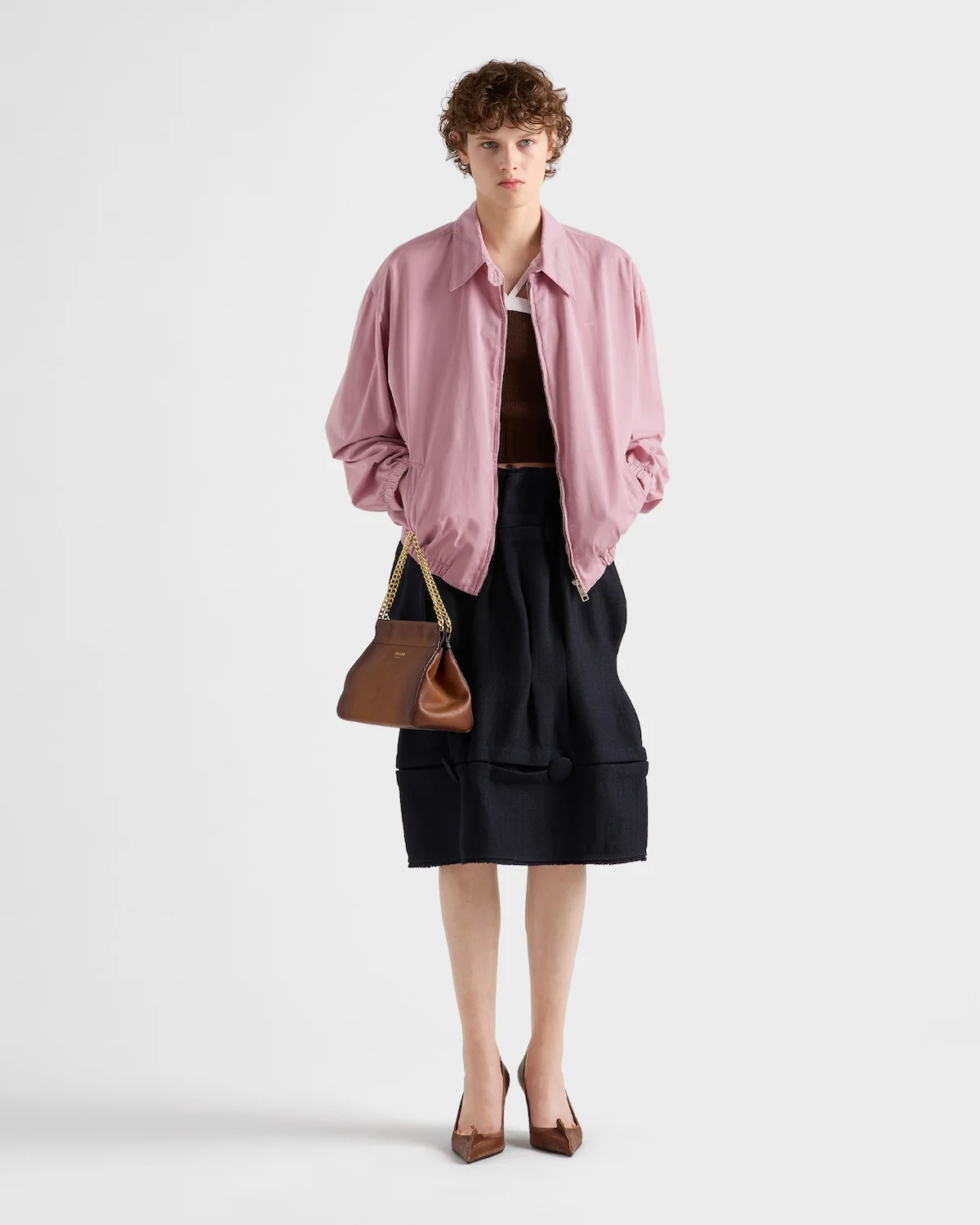 Old Gabardine Blouson Jacket - Image 6