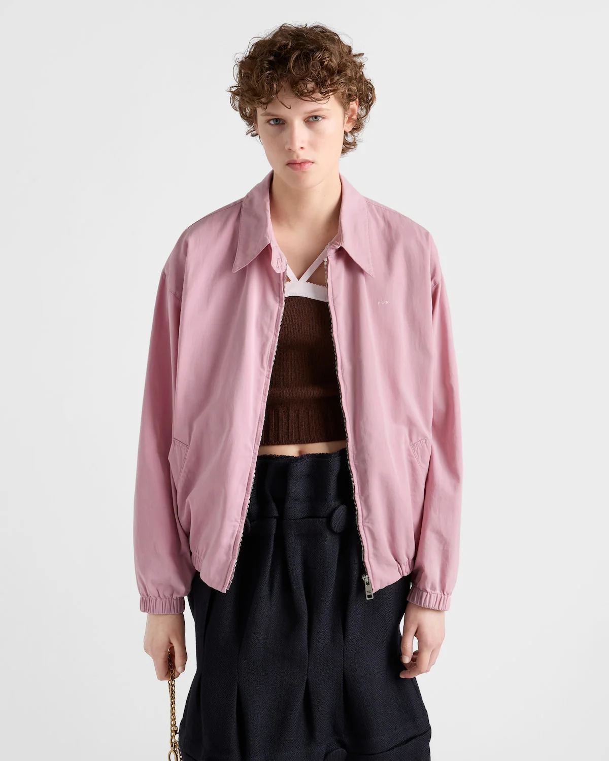 Old Gabardine Blouson Jacket - Image 7