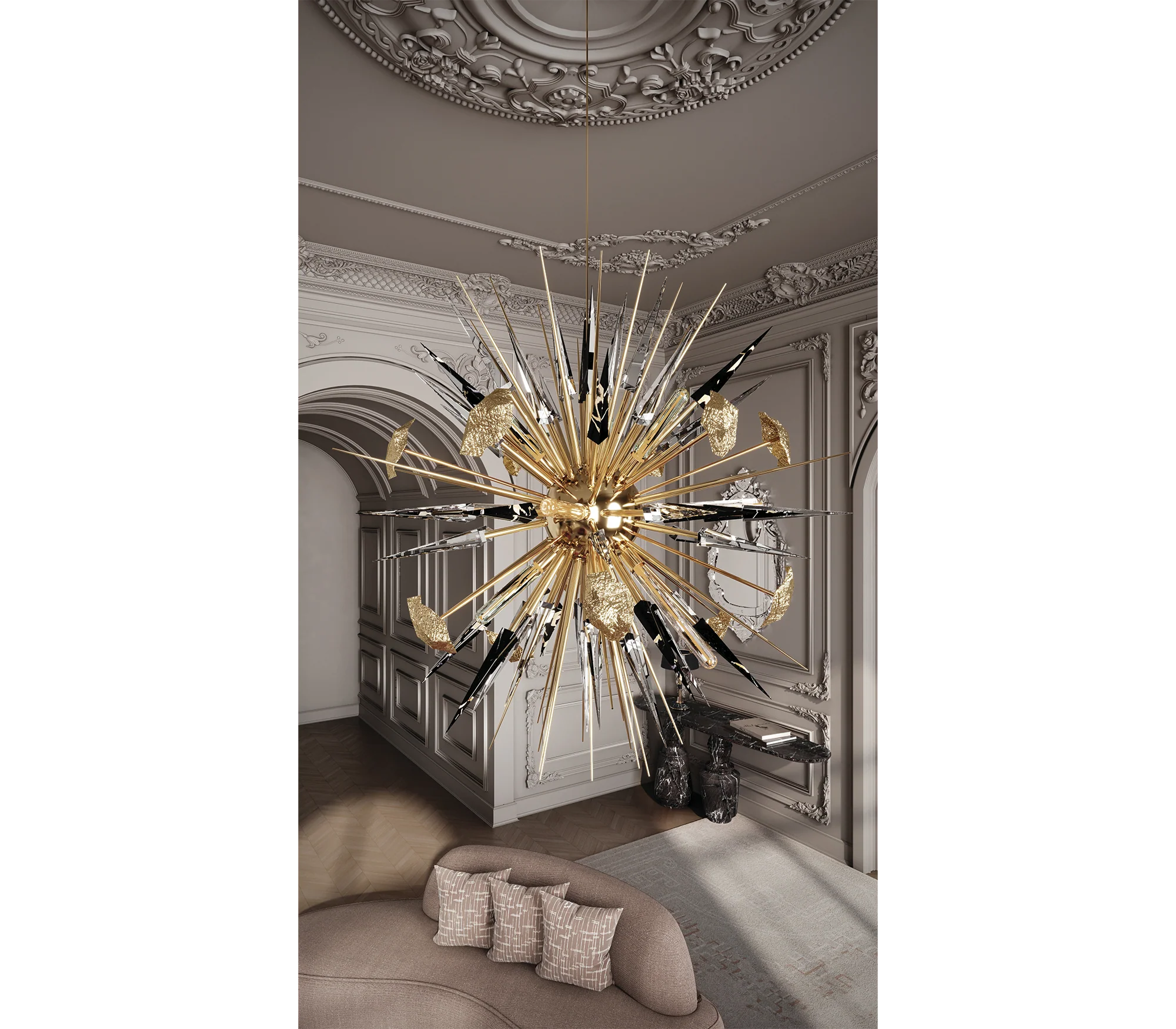Outburst Black Chandelier - Image 3