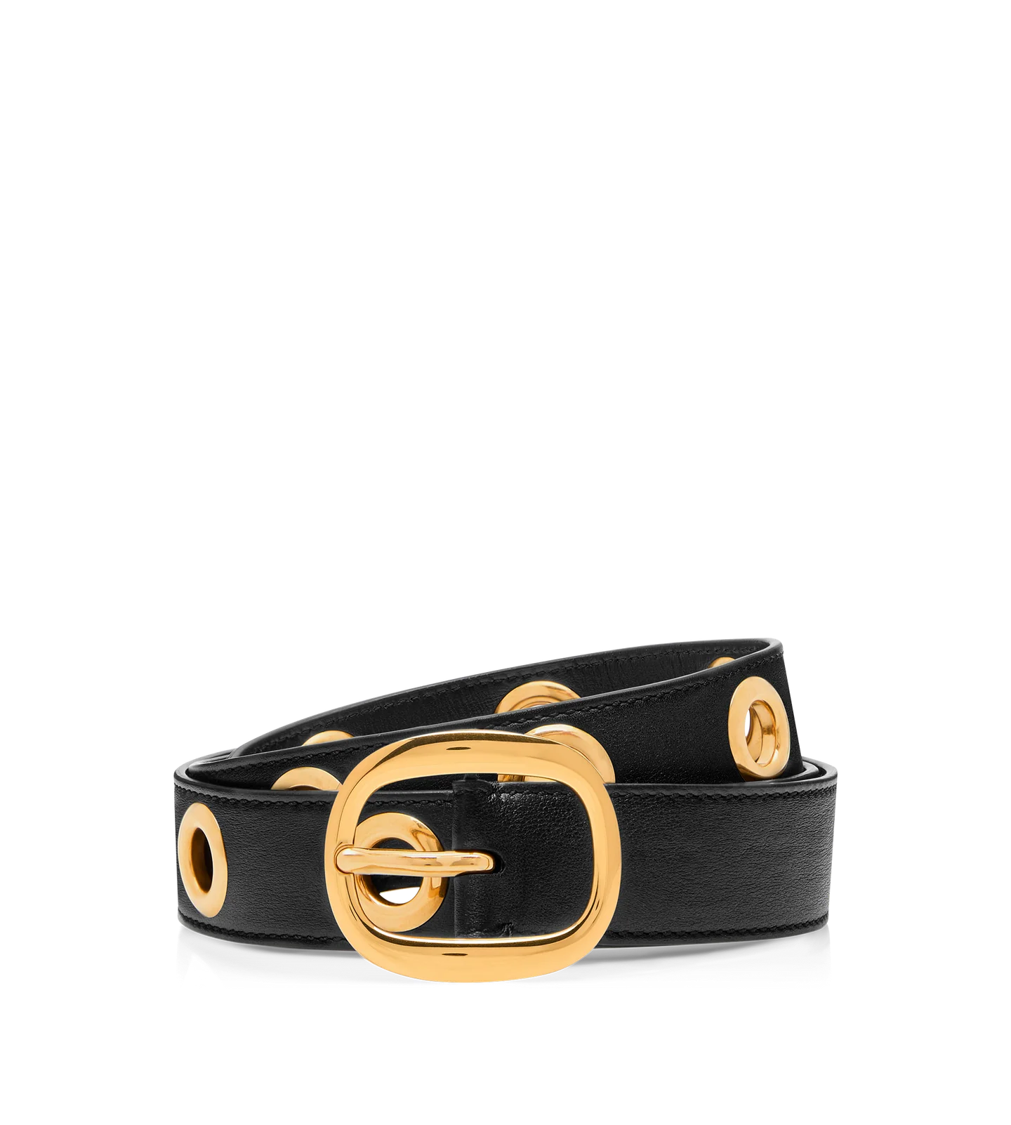 Ovoid Belt With Eyelets
