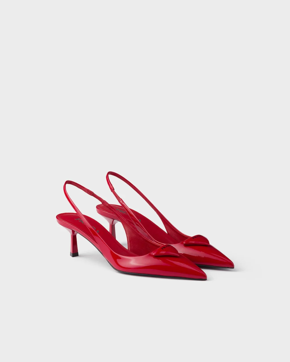 Patent Leather Slingback Pumps - Image 2