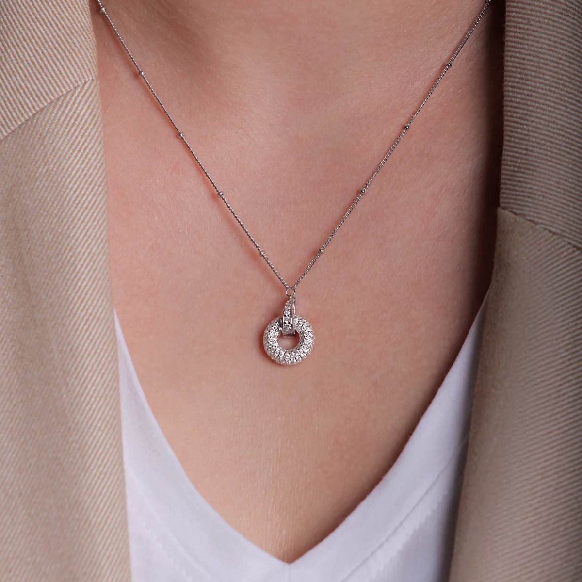 Pavé Soho Necklace - Image 6