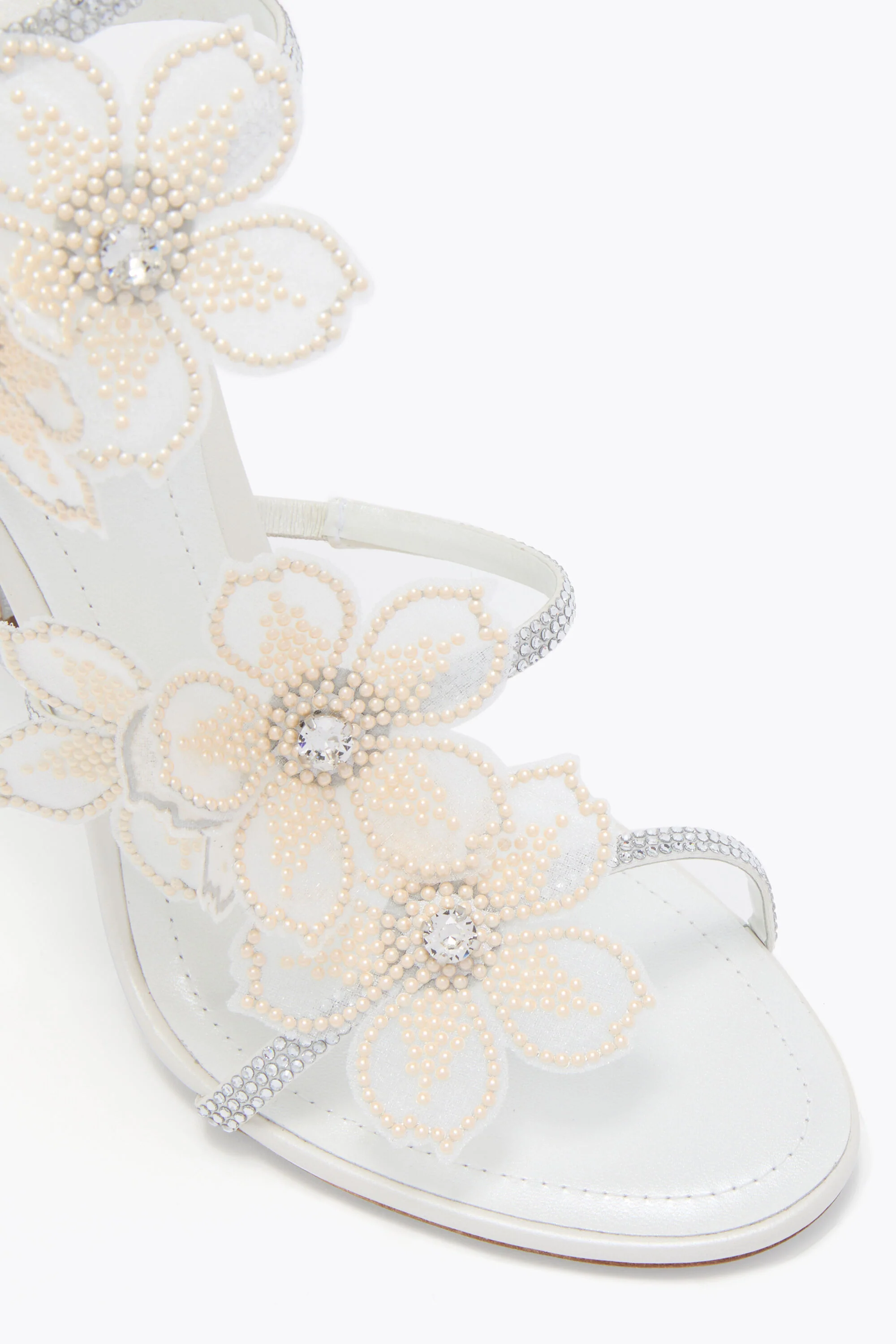 Peach Flower Burgundy Sandal 105 - Image 8