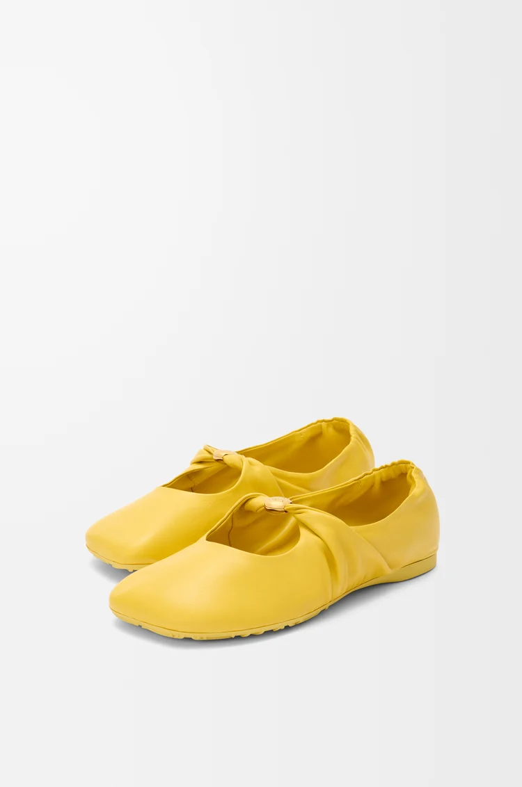 Pebble Soft Ballerina In Nappa Lambskin - Image 10