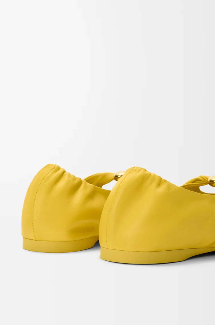 Pebble Soft Ballerina In Nappa Lambskin - Image 12