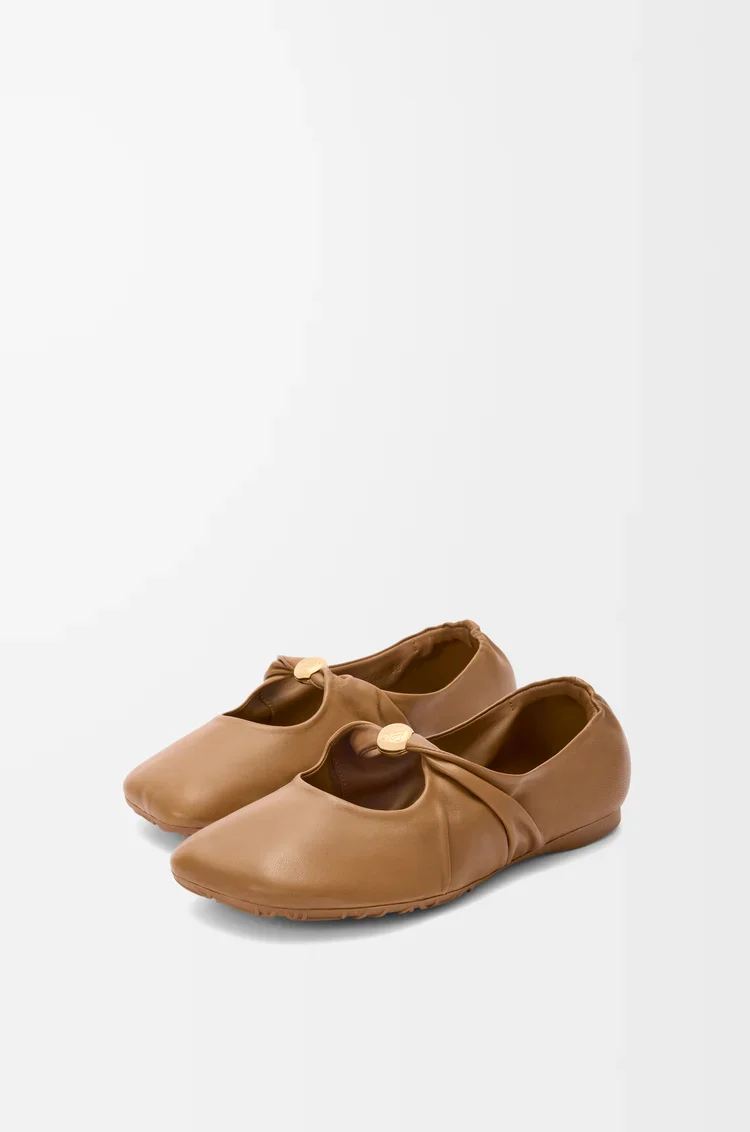 Pebble Soft Ballerina In Nappa Lambskin - Image 7
