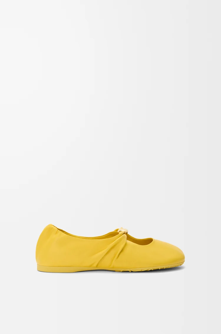 Pebble Soft Ballerina In Nappa Lambskin - Image 9