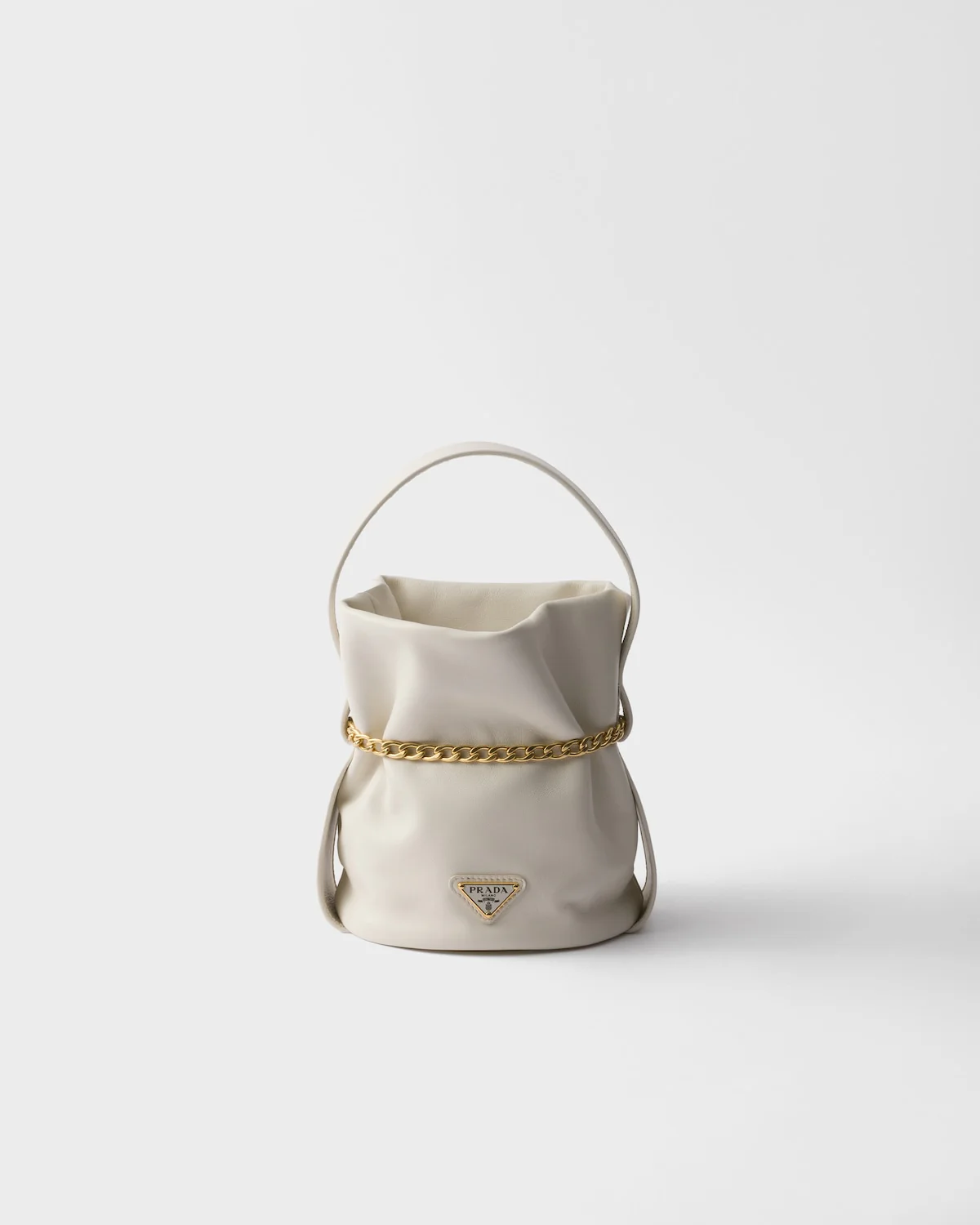 Petit Sac Noir Nappa Leather Mini-bucket Bag - Image 6