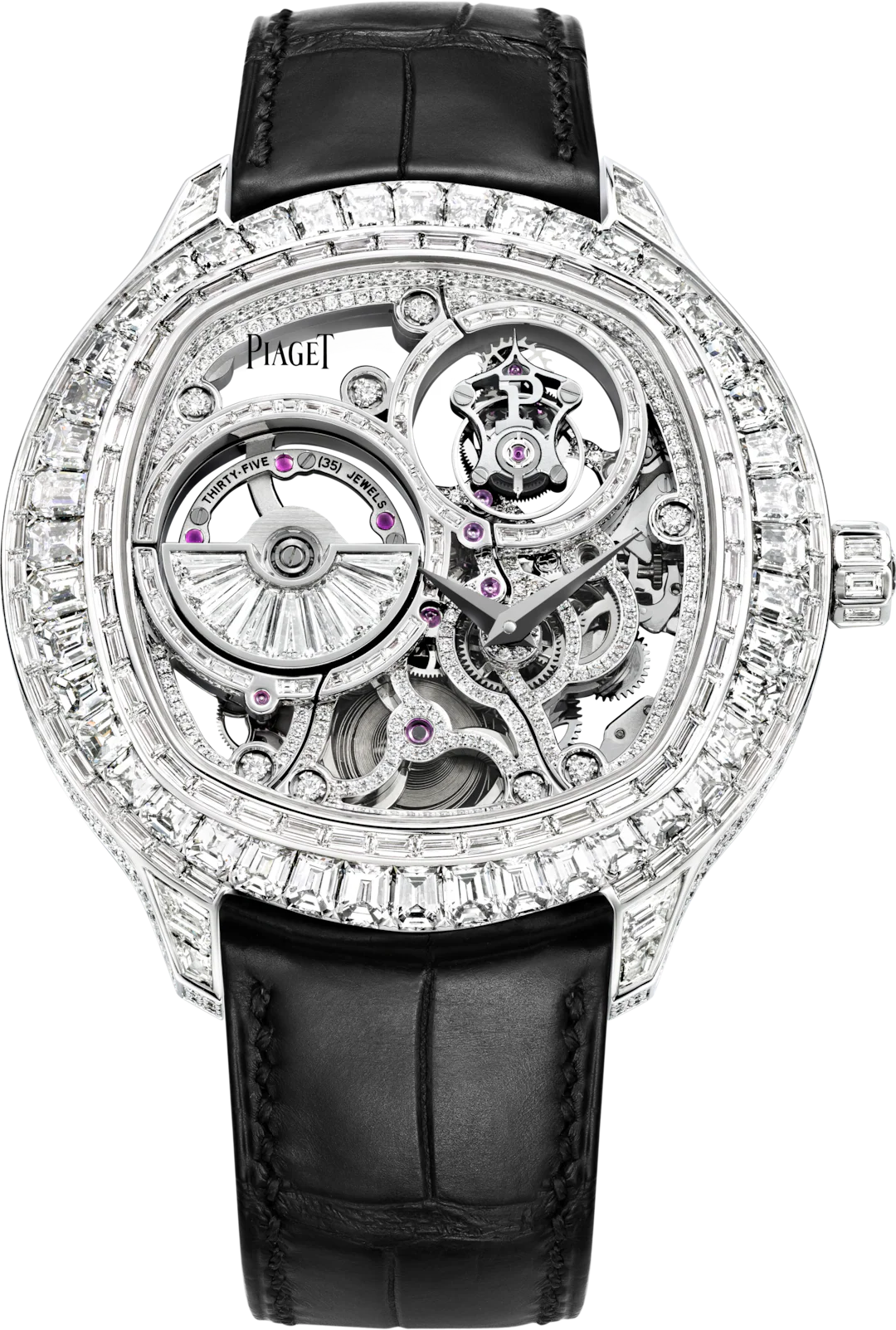 Piaget Polo Emperador Skeleton Tourbillon High Jewelry Watch