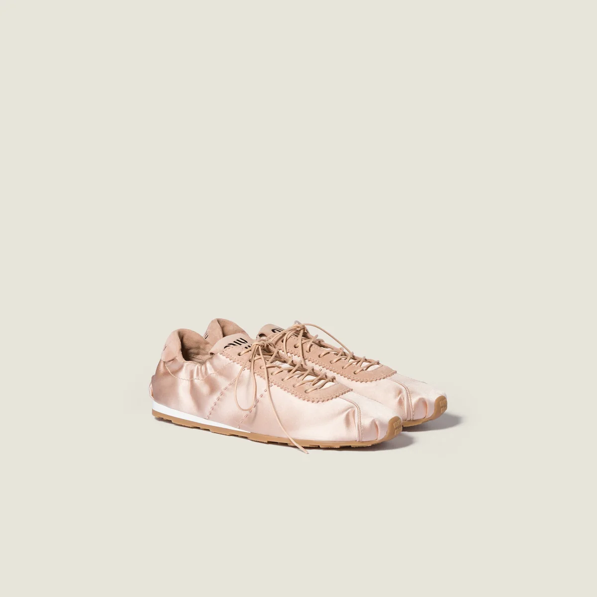 Plume Satin Sneakers - Image 3