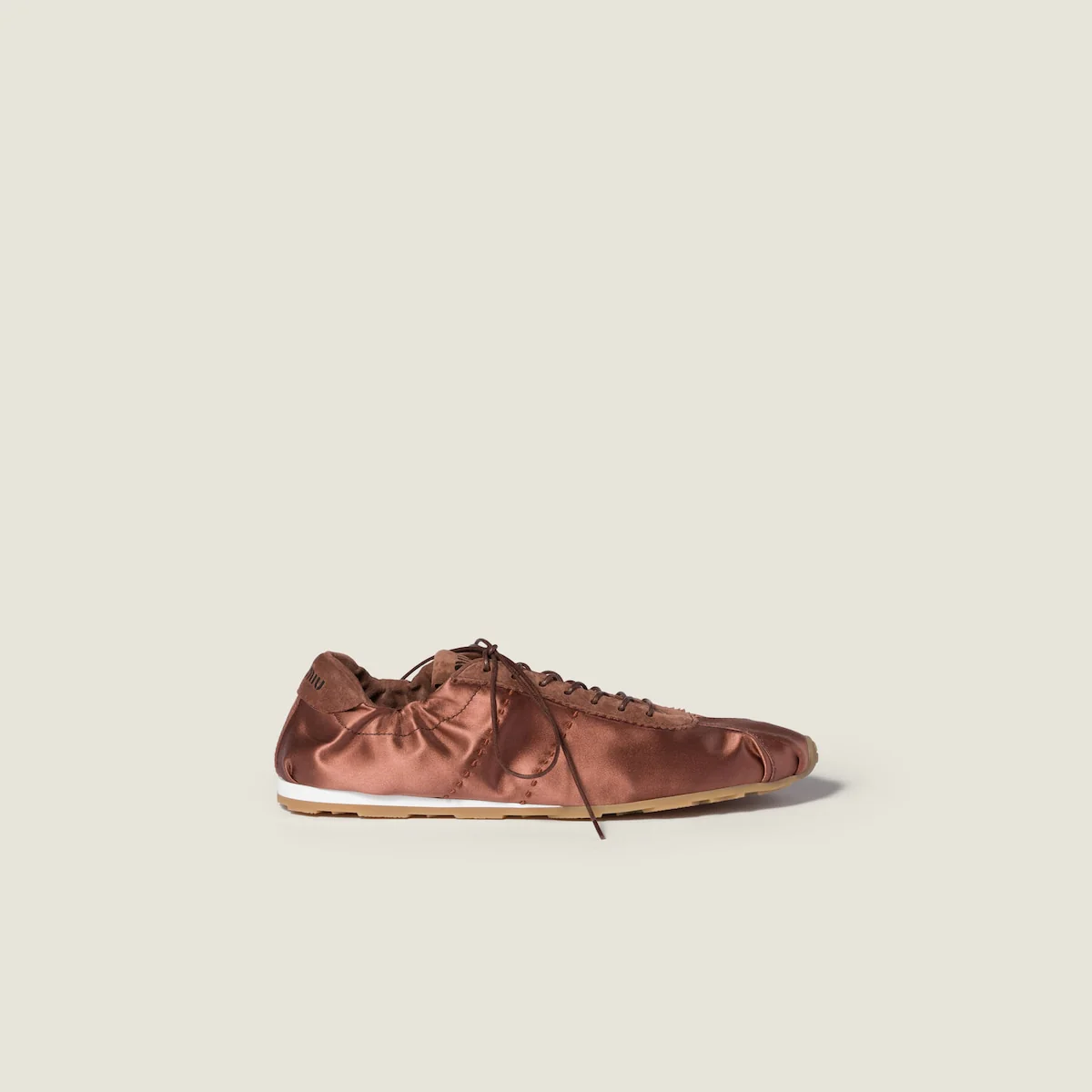 Plume Satin Sneakers - Image 4