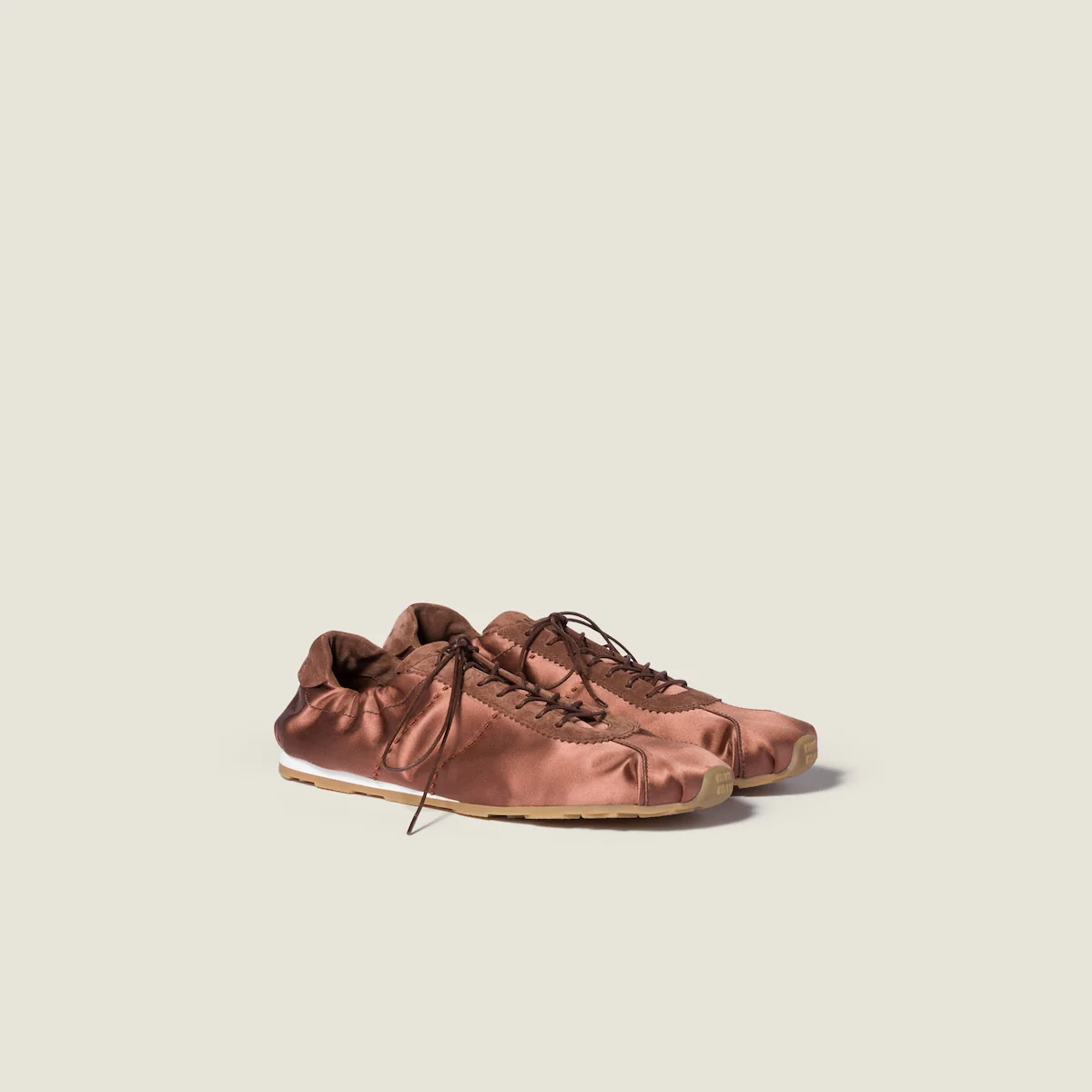 Plume Satin Sneakers - Image 7