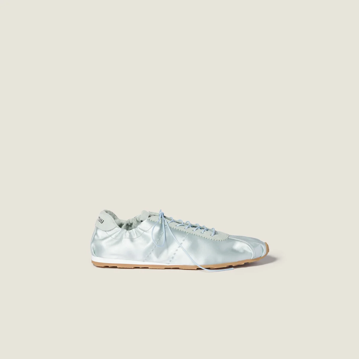Plume Satin Sneakers - Image 9