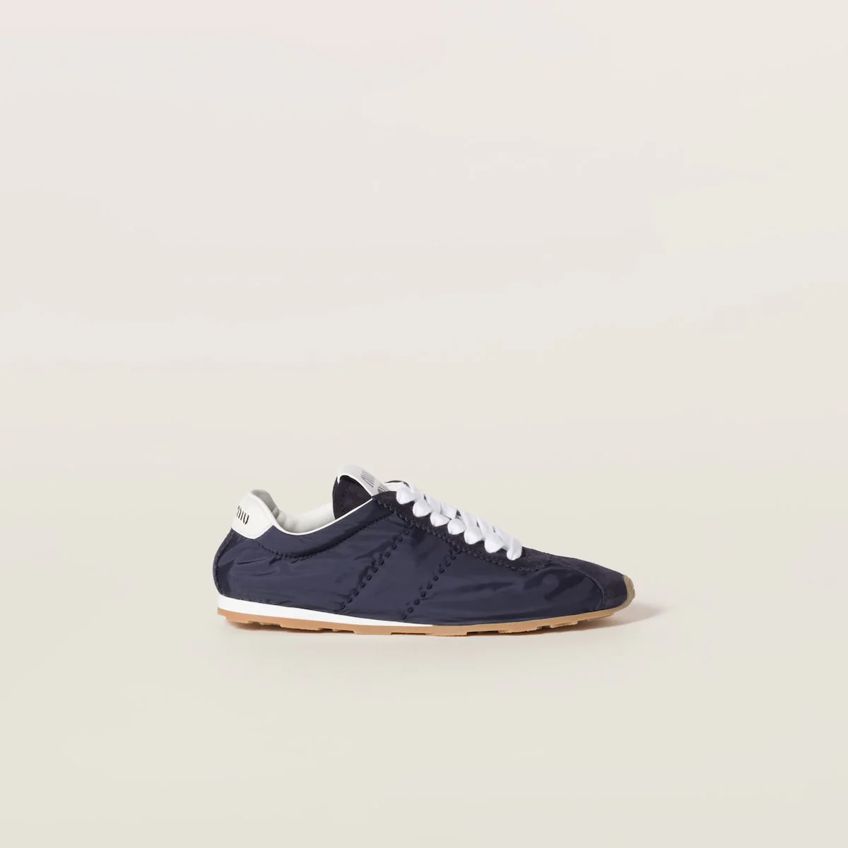 Plume Technical Fabric And Suede Sneakers - Image 10