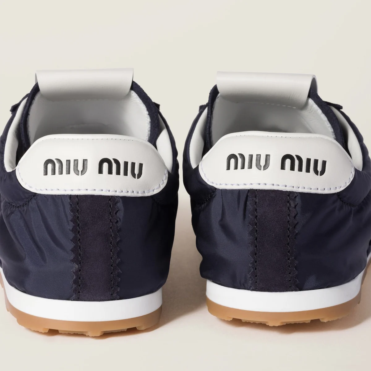 Plume Technical Fabric And Suede Sneakers - Image 11