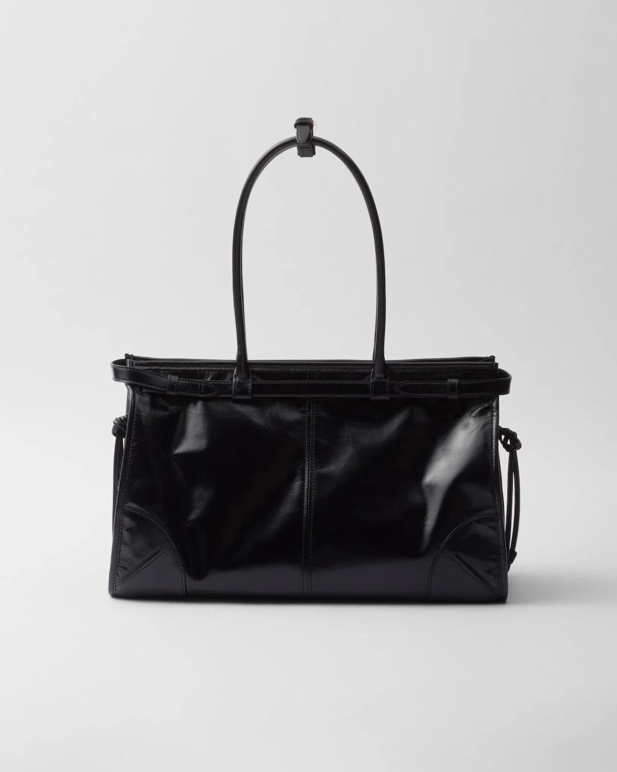 Prada Bonnie large leather handbag - Image 20