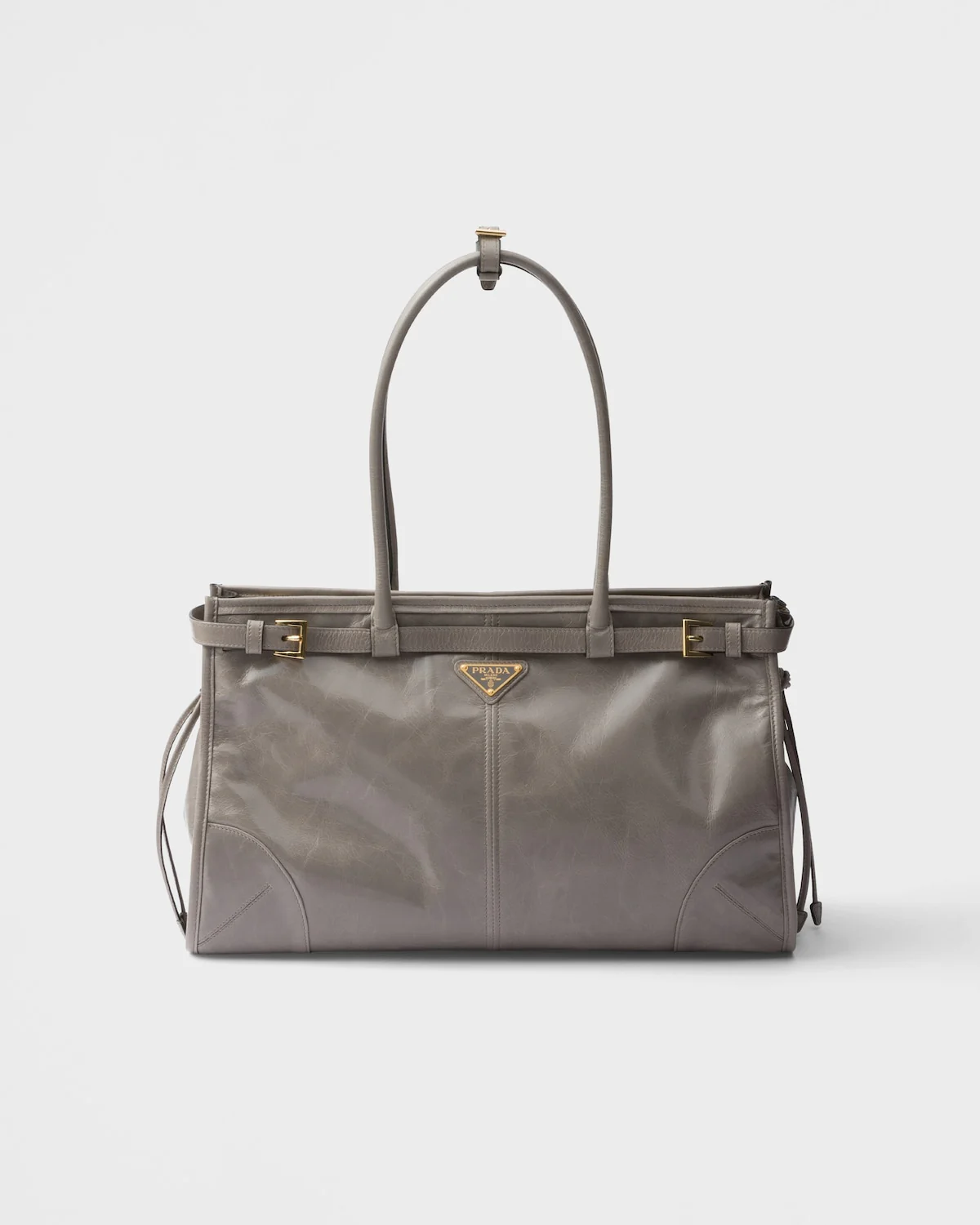 Prada Bonnie large leather handbag - Image 5