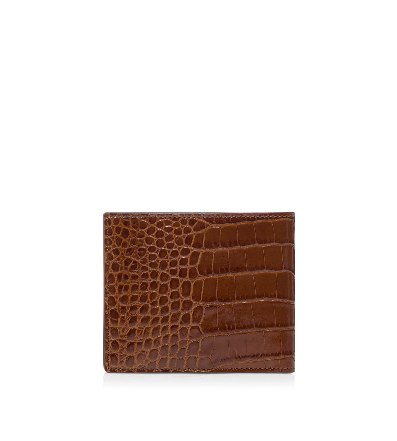 Printed Croc Classic Bifold Wallet - Image 3