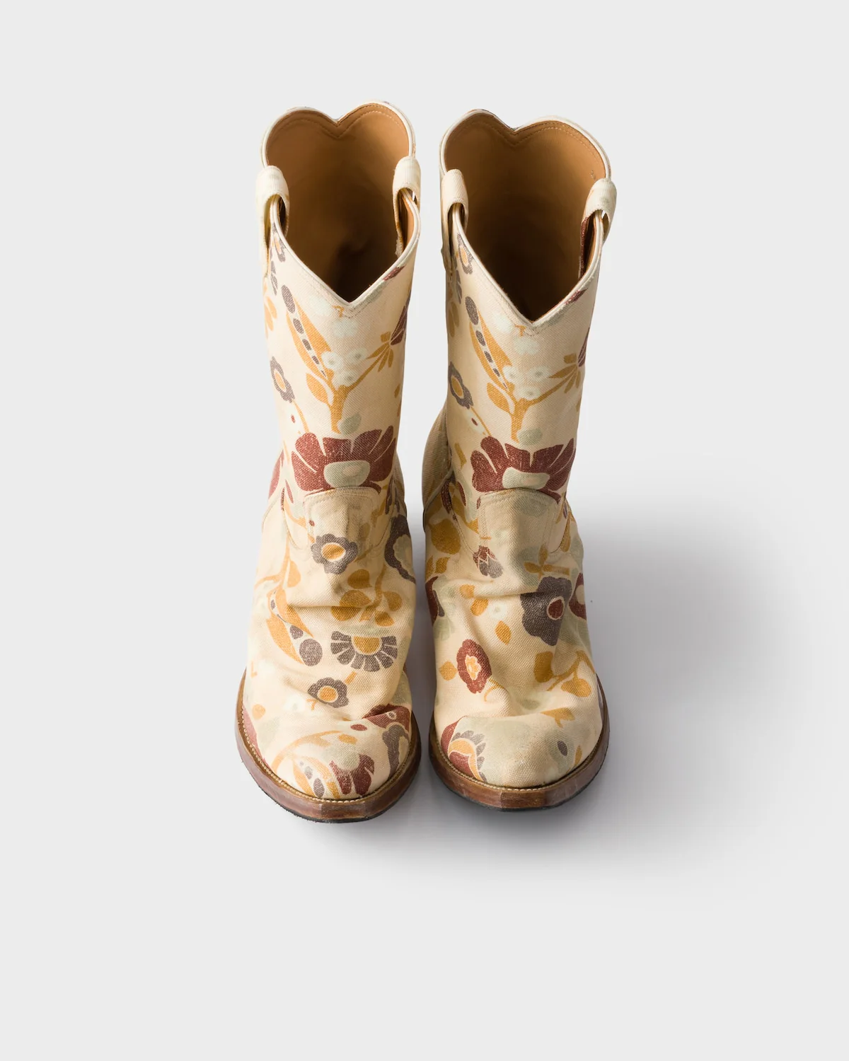 Printed Fabric Boots - Image 3
