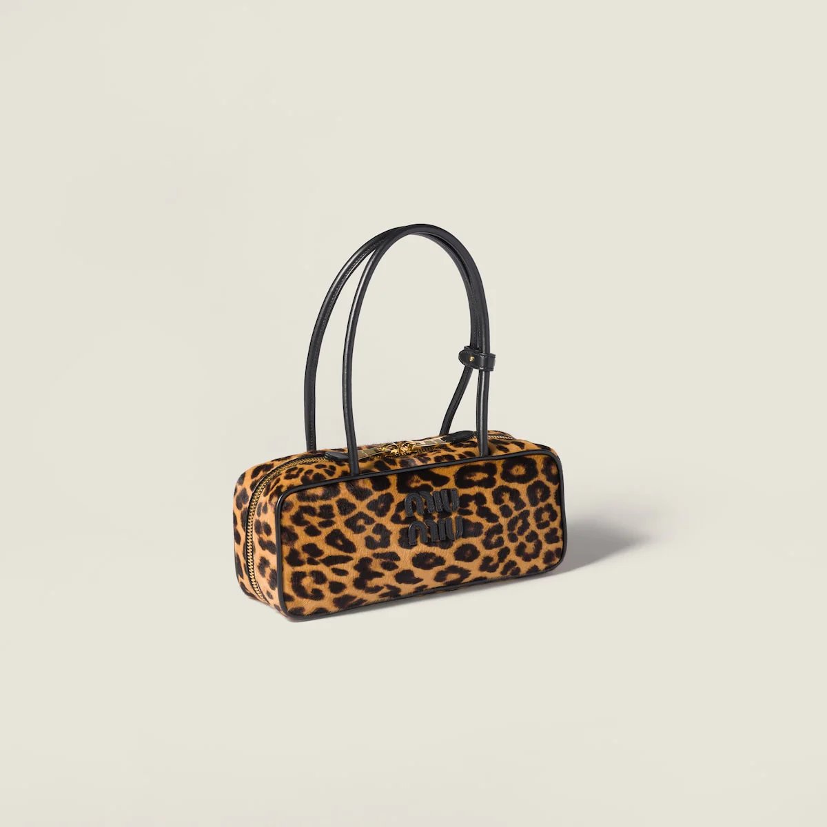 Printed Leather Beau Bag - Image 3