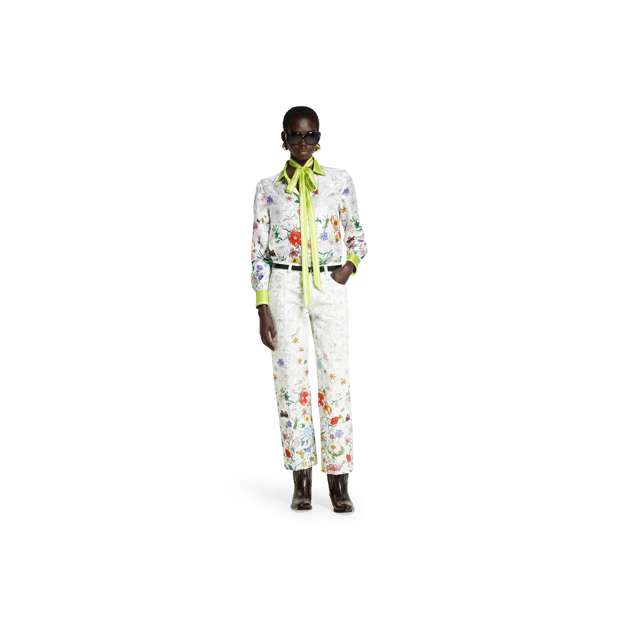 Printed Silk Shirt - Image 2