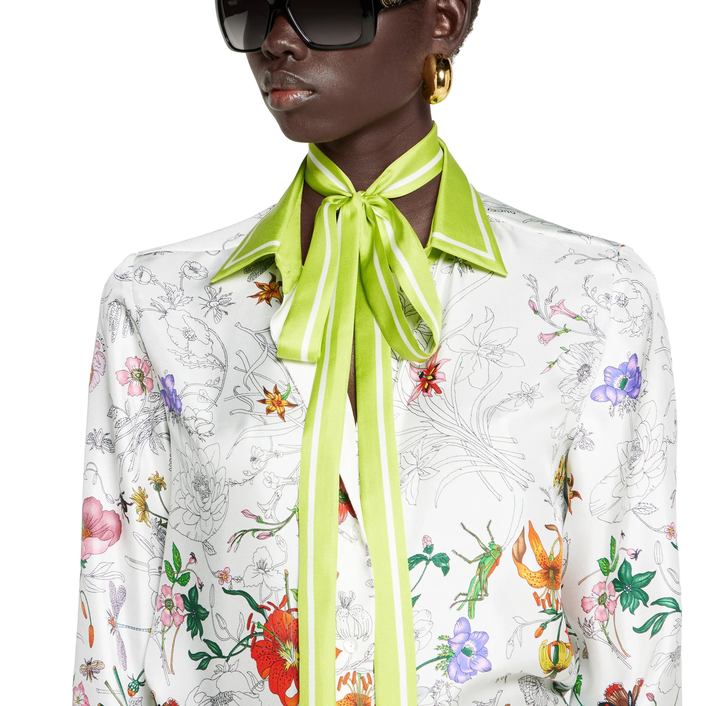 Printed Silk Shirt - Image 3