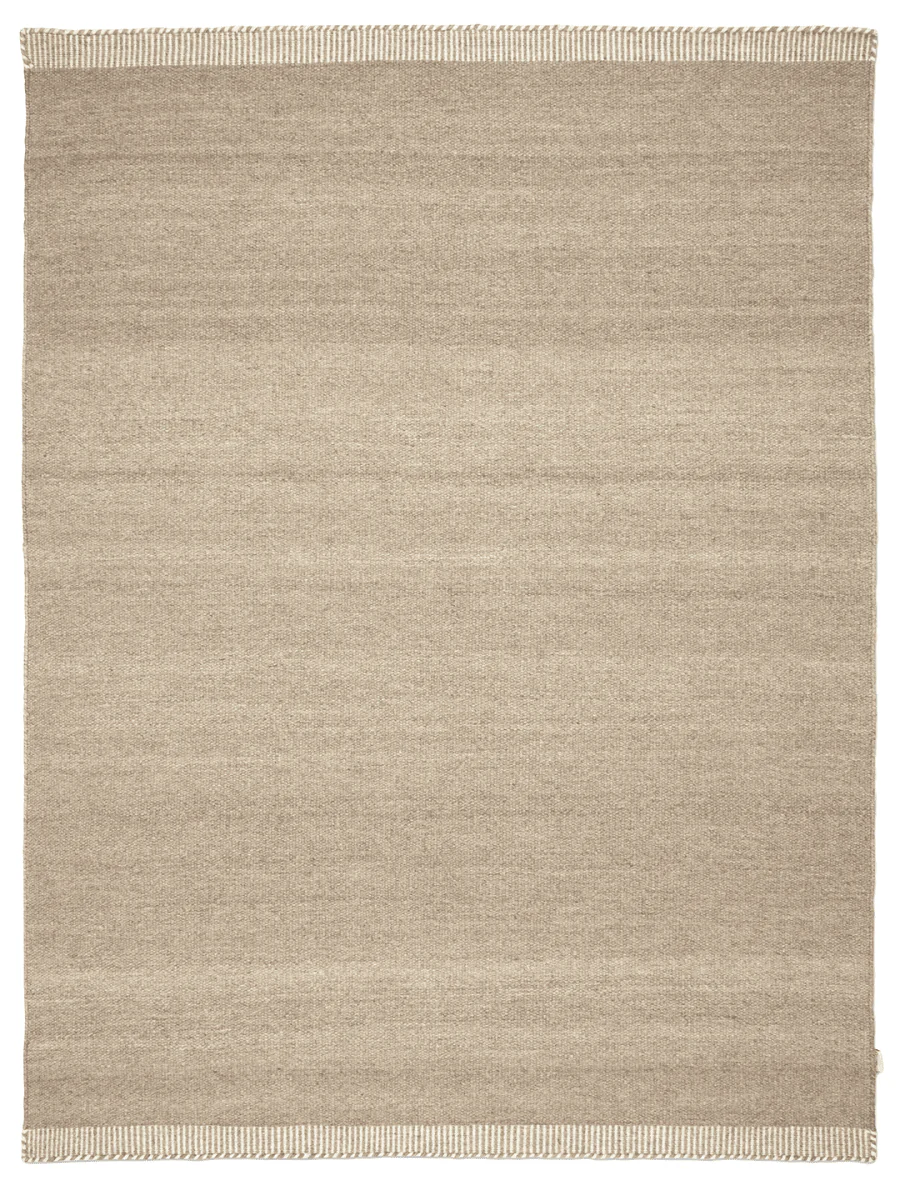 Pure Wool Rug Natural Beige
