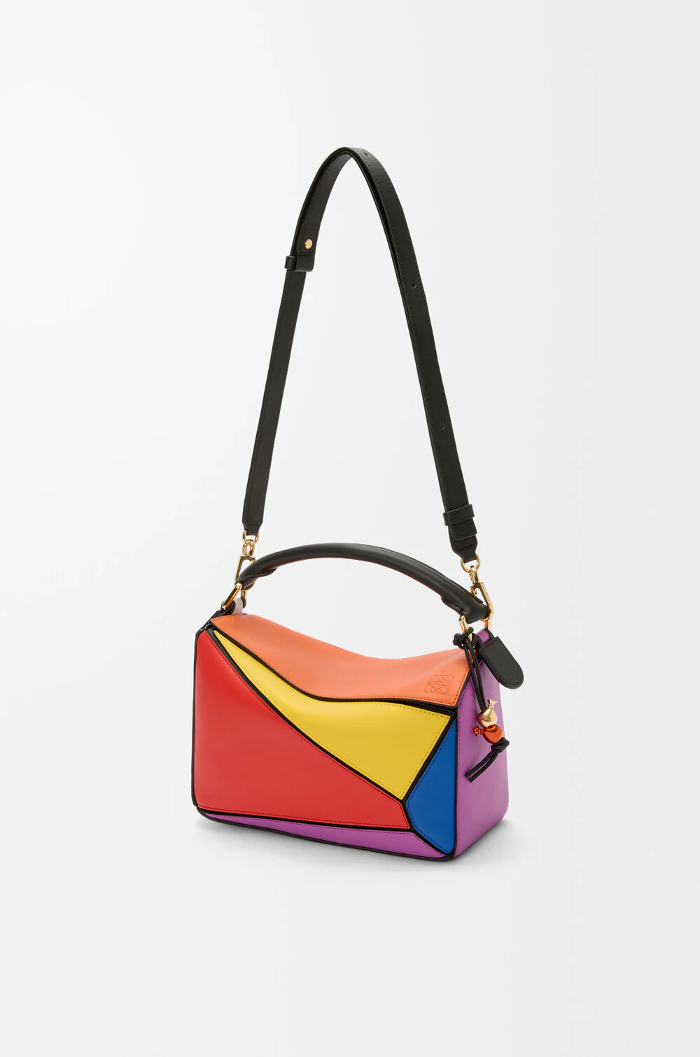 Puzzle 10 Multicolour Re-edition Bag In Classic Calfskin - Image 3