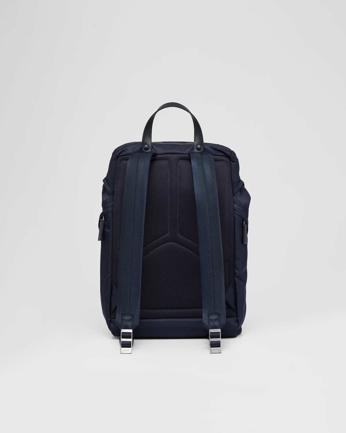 Re-Nylon And Saffiano Leather Backpack - Image 3