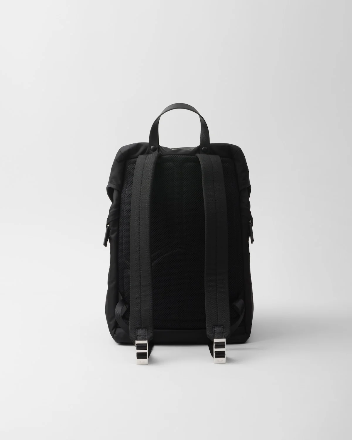 Re-Nylon And Saffiano Leather Backpack - Image 8