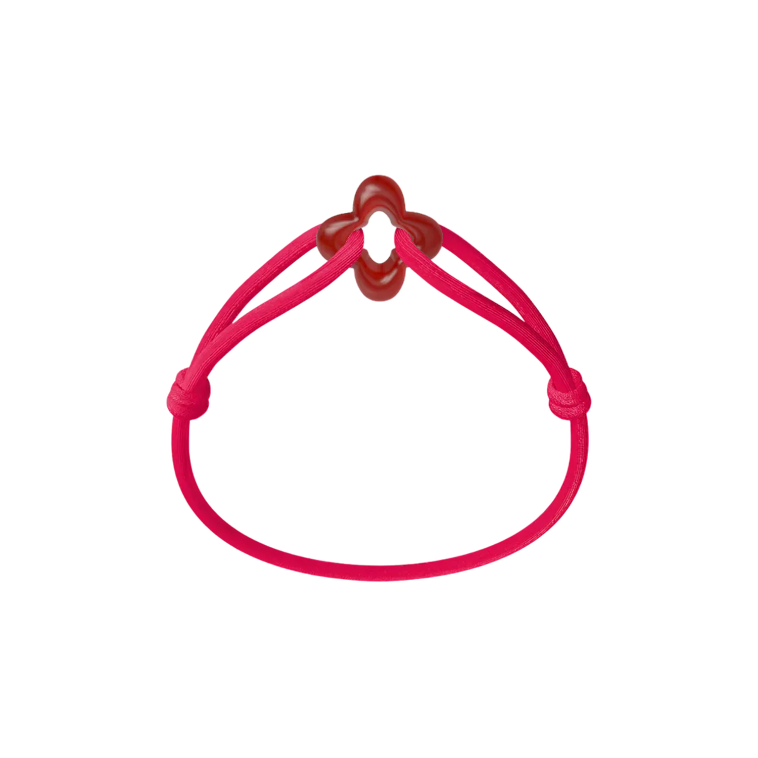 Red Clover Cord Bracelet - Image 20