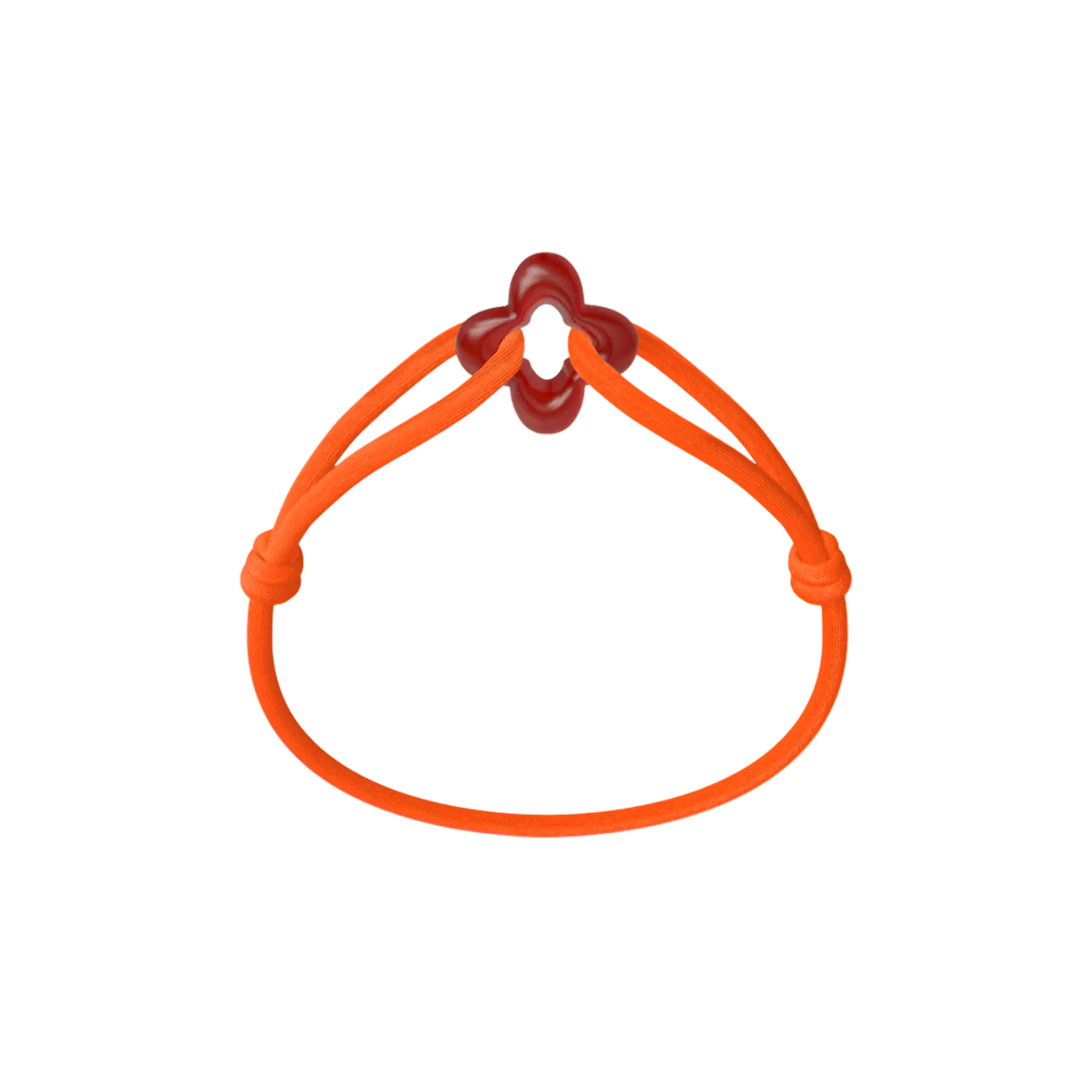 Red Clover Cord Bracelet - Image 23