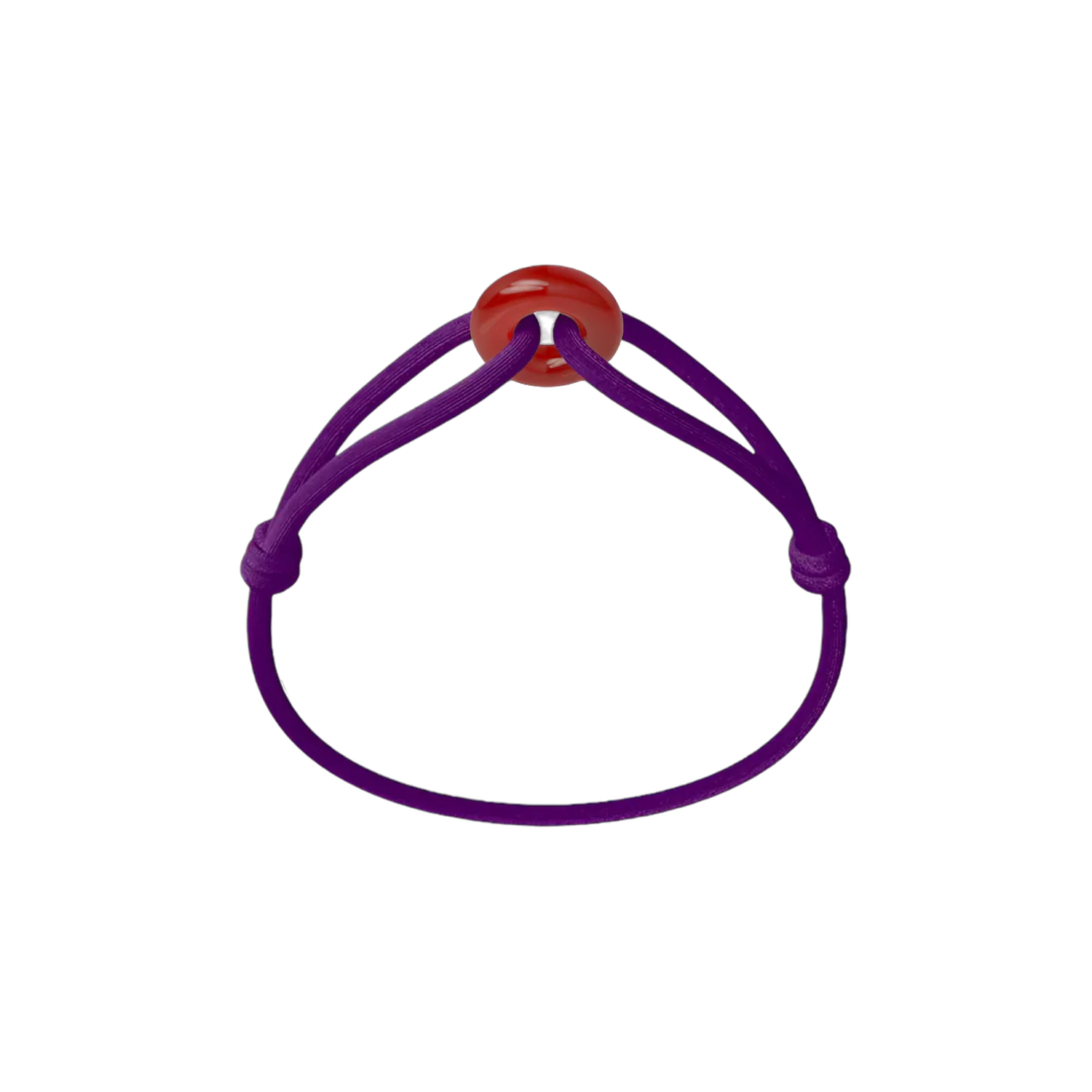 Red Soho Cord Bracelet - Image 5